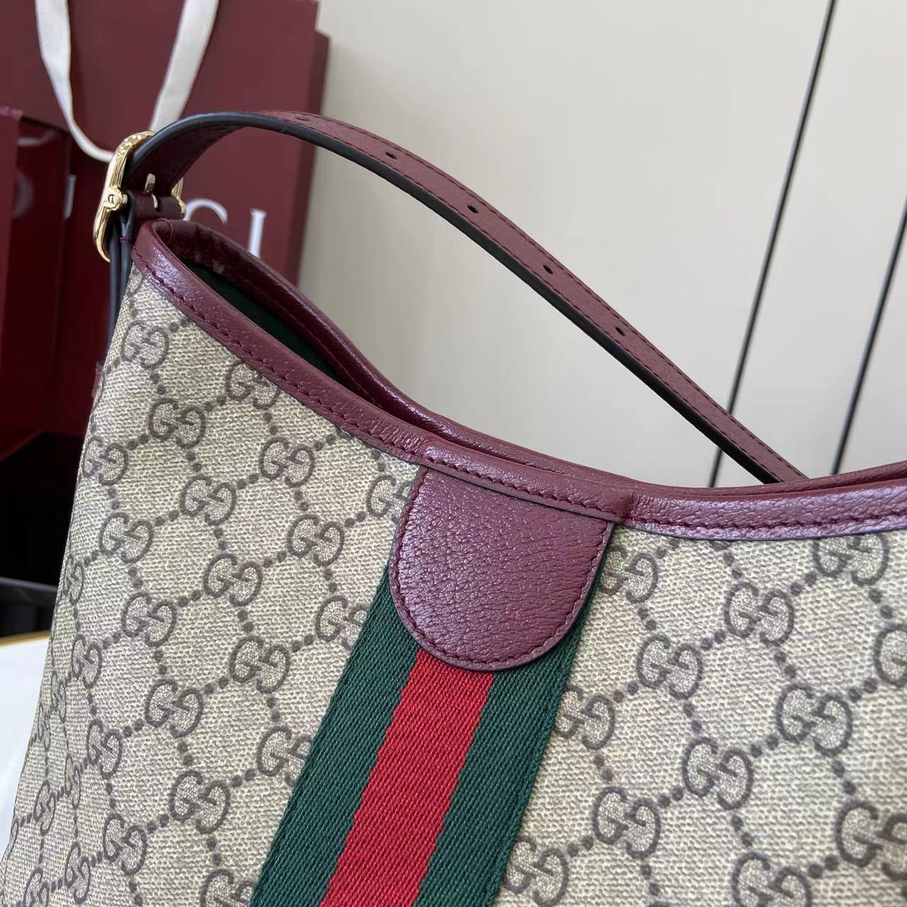 Gucc* Ophidia Bag(23*21*12CM)