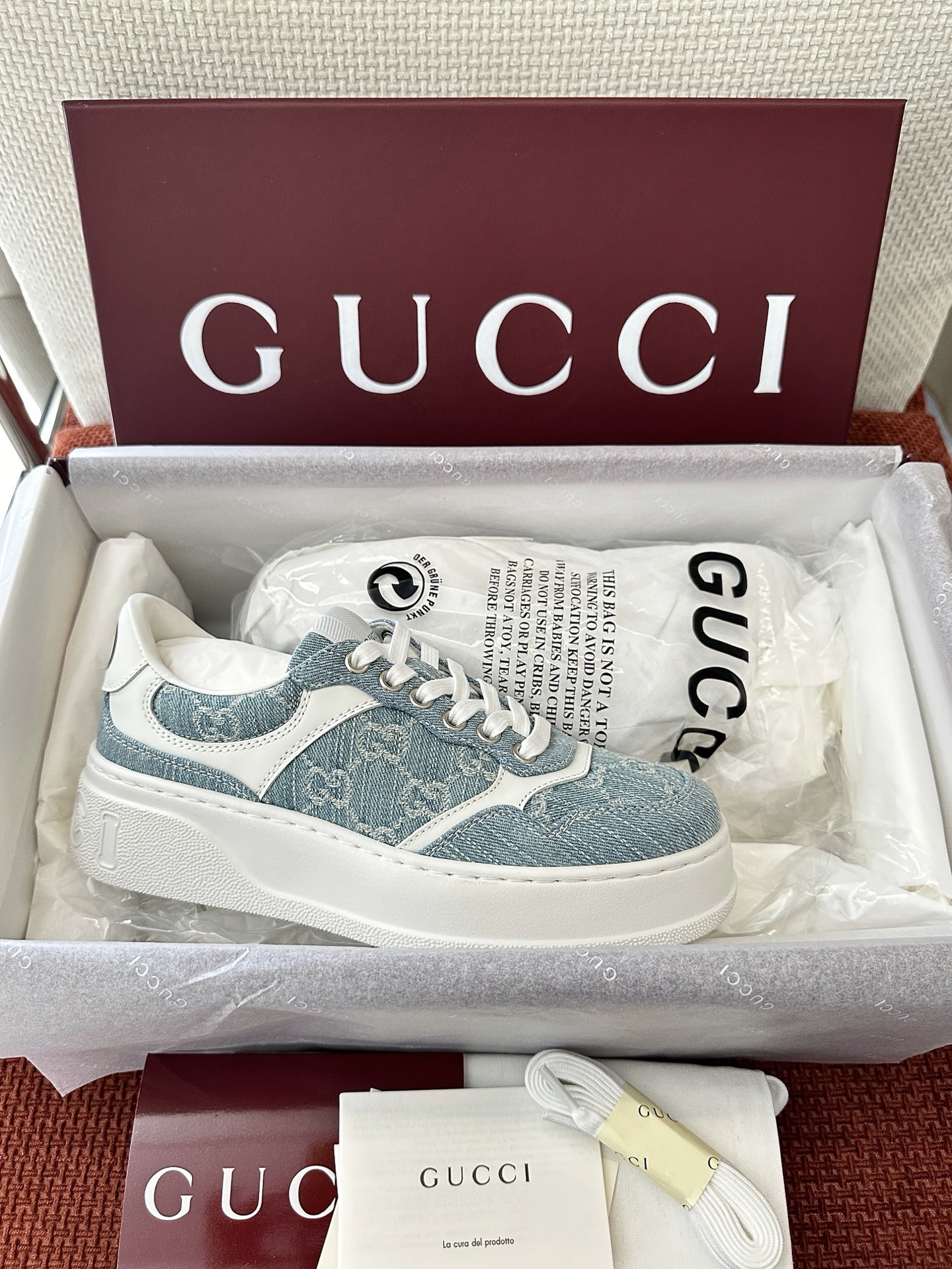 Gucc*i  Biscuit Sneakers(EU35-41）