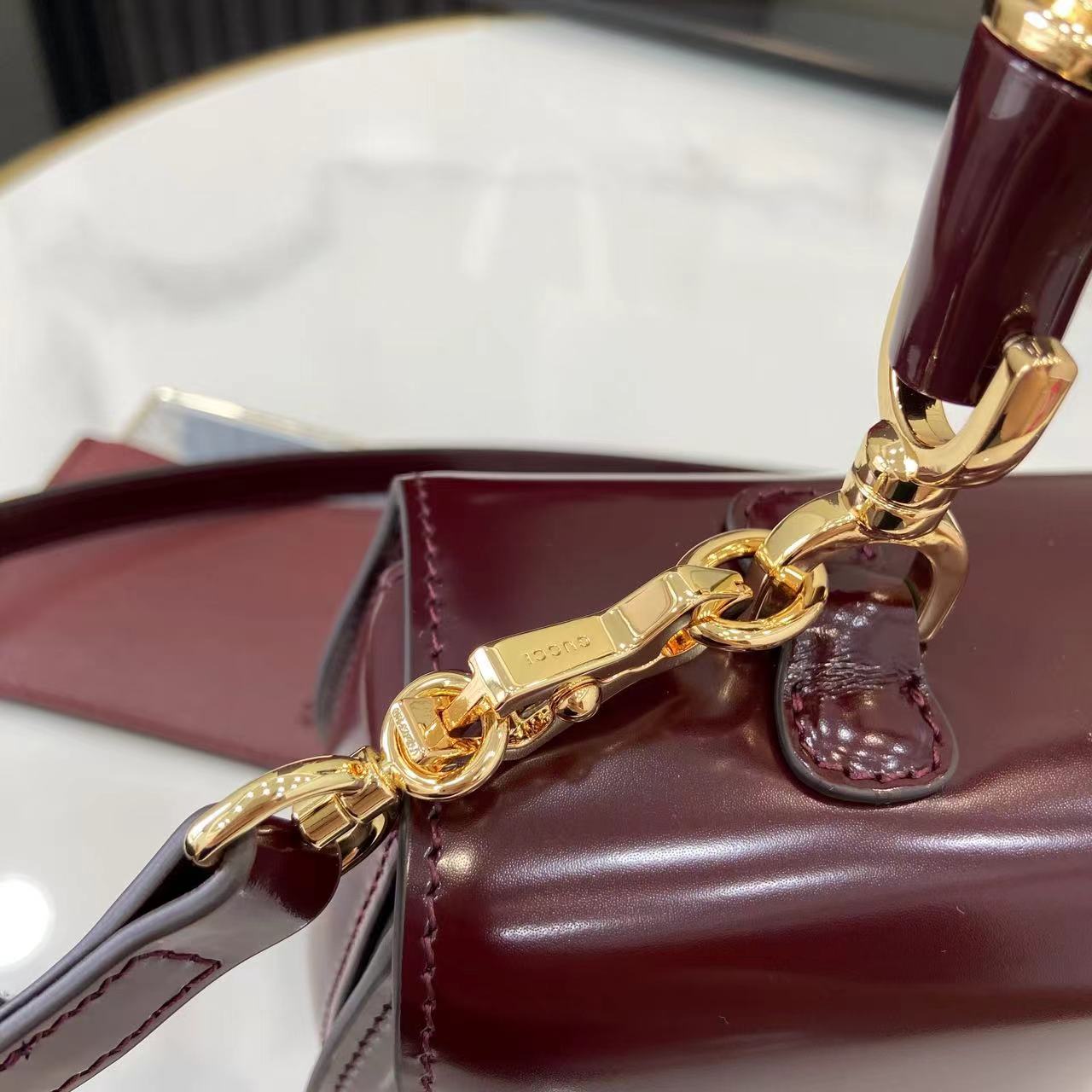 Gucc* Bamboo Diva Bag(26*5*13*8CM)