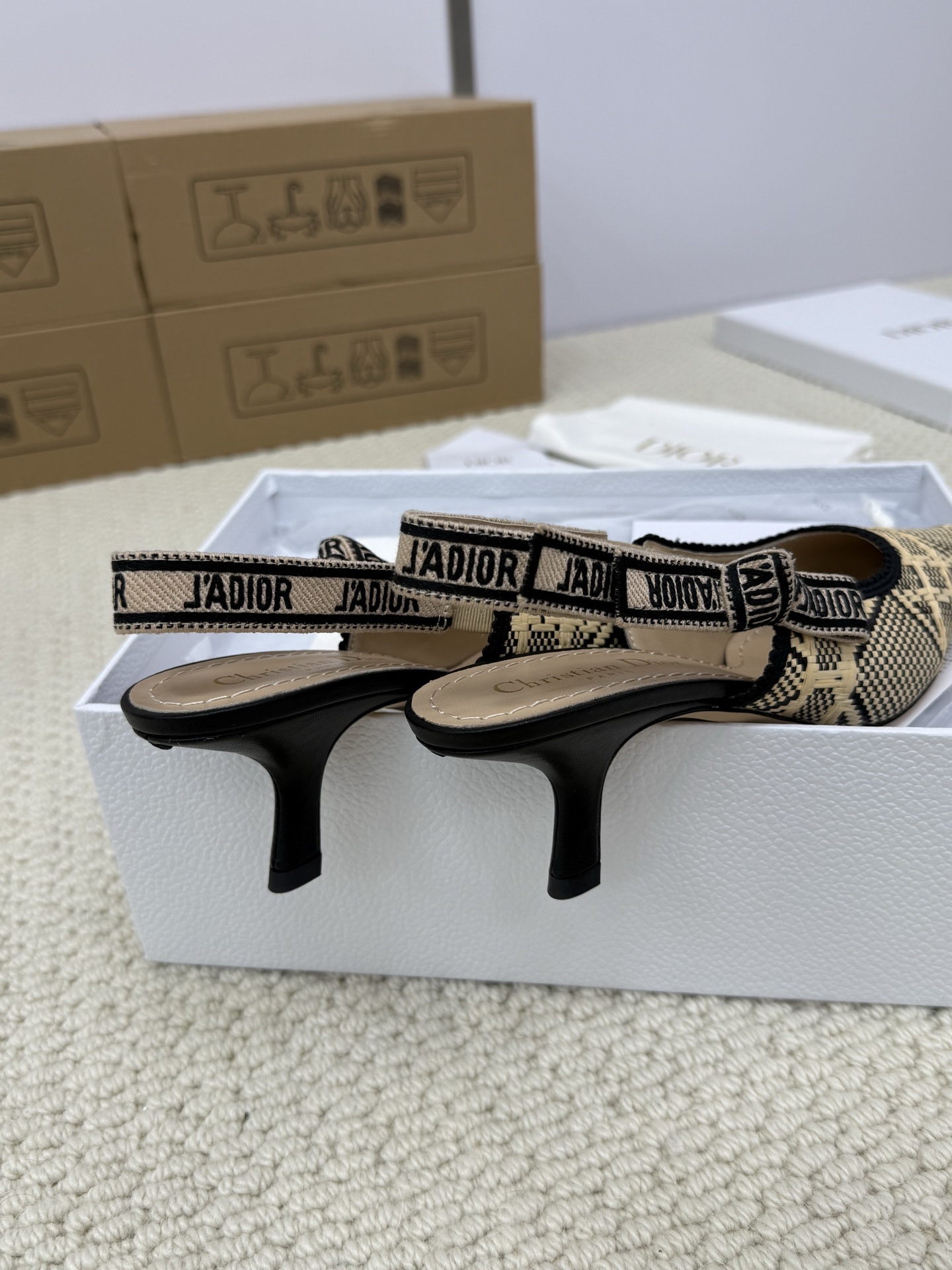 D*or 2025ss Slingback-6.5CM