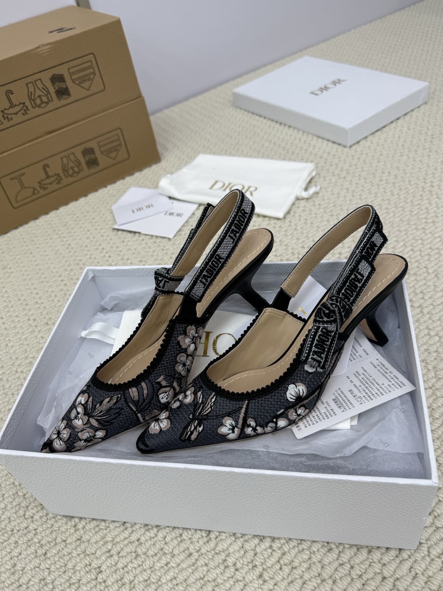 D*or 2025ss Slingback-6.5CM