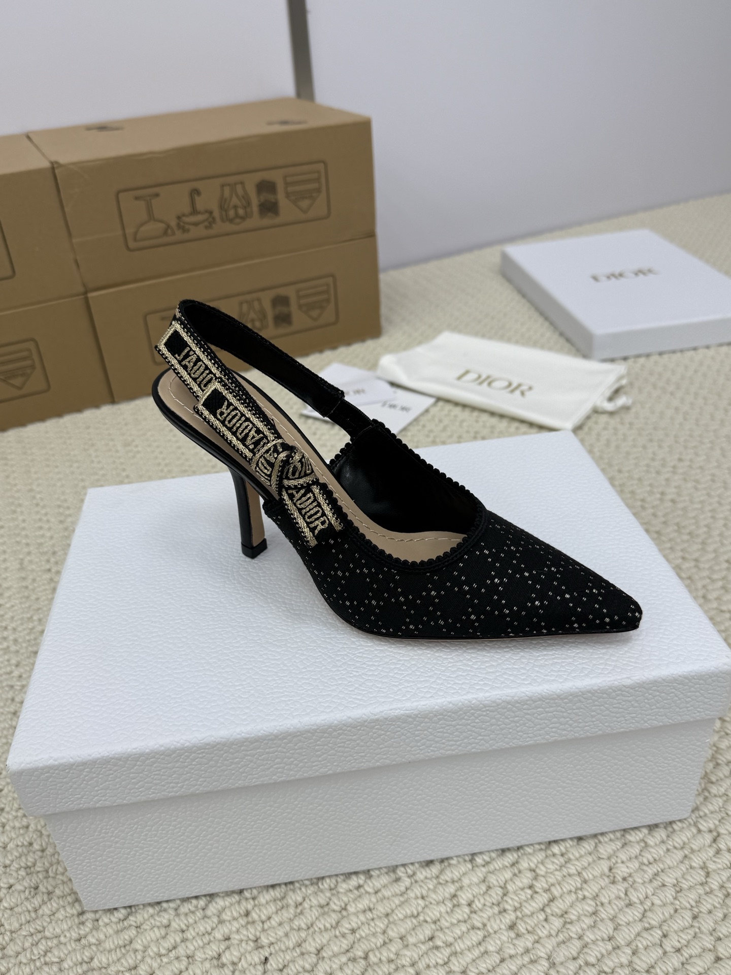 D*or 2025ss Slingback-6.5CM