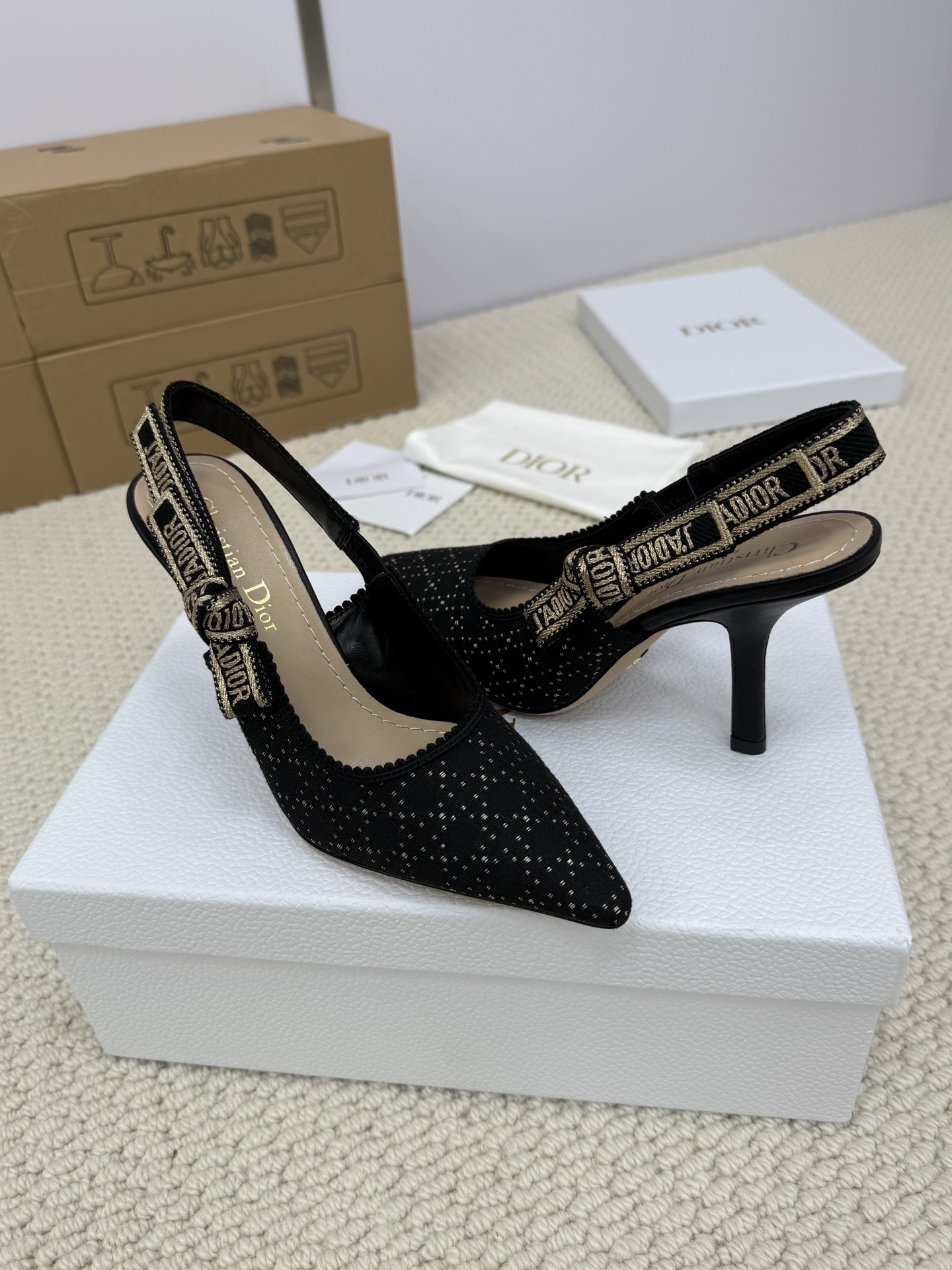 D*or 2025ss Slingback-6.5CM