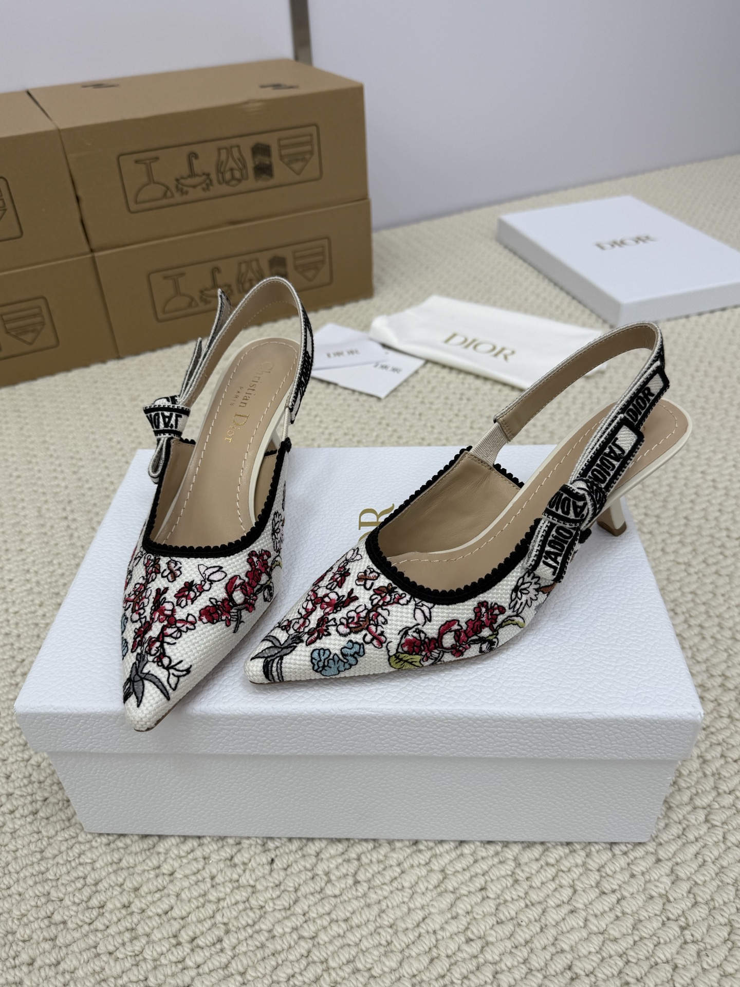 D*or 2025ss Slingback-6.5CM