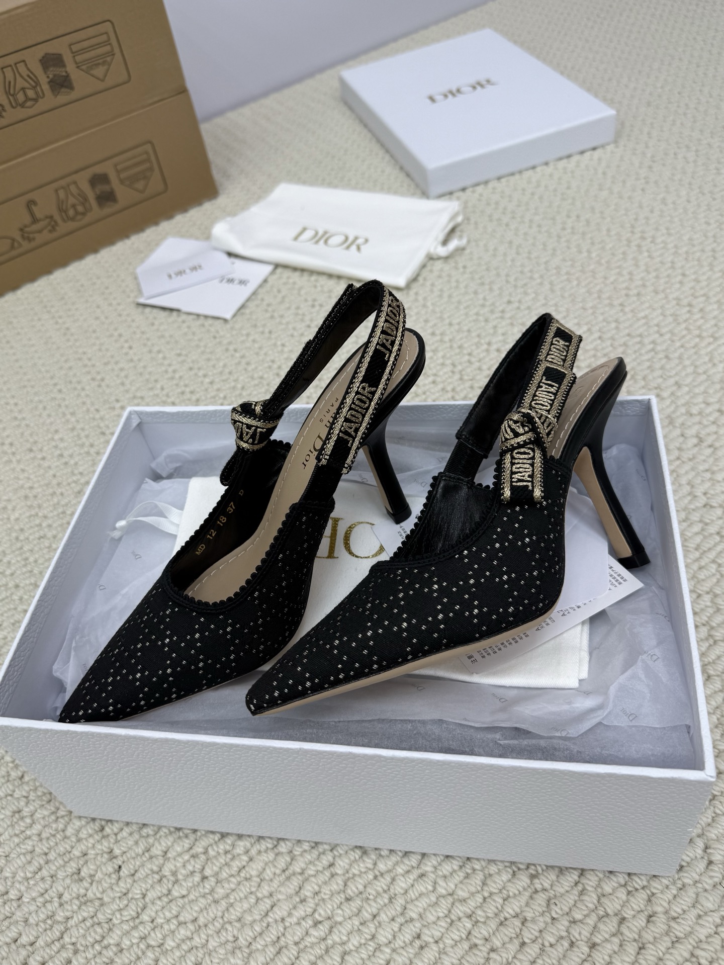 D*or 2025ss Slingback-6.5CM