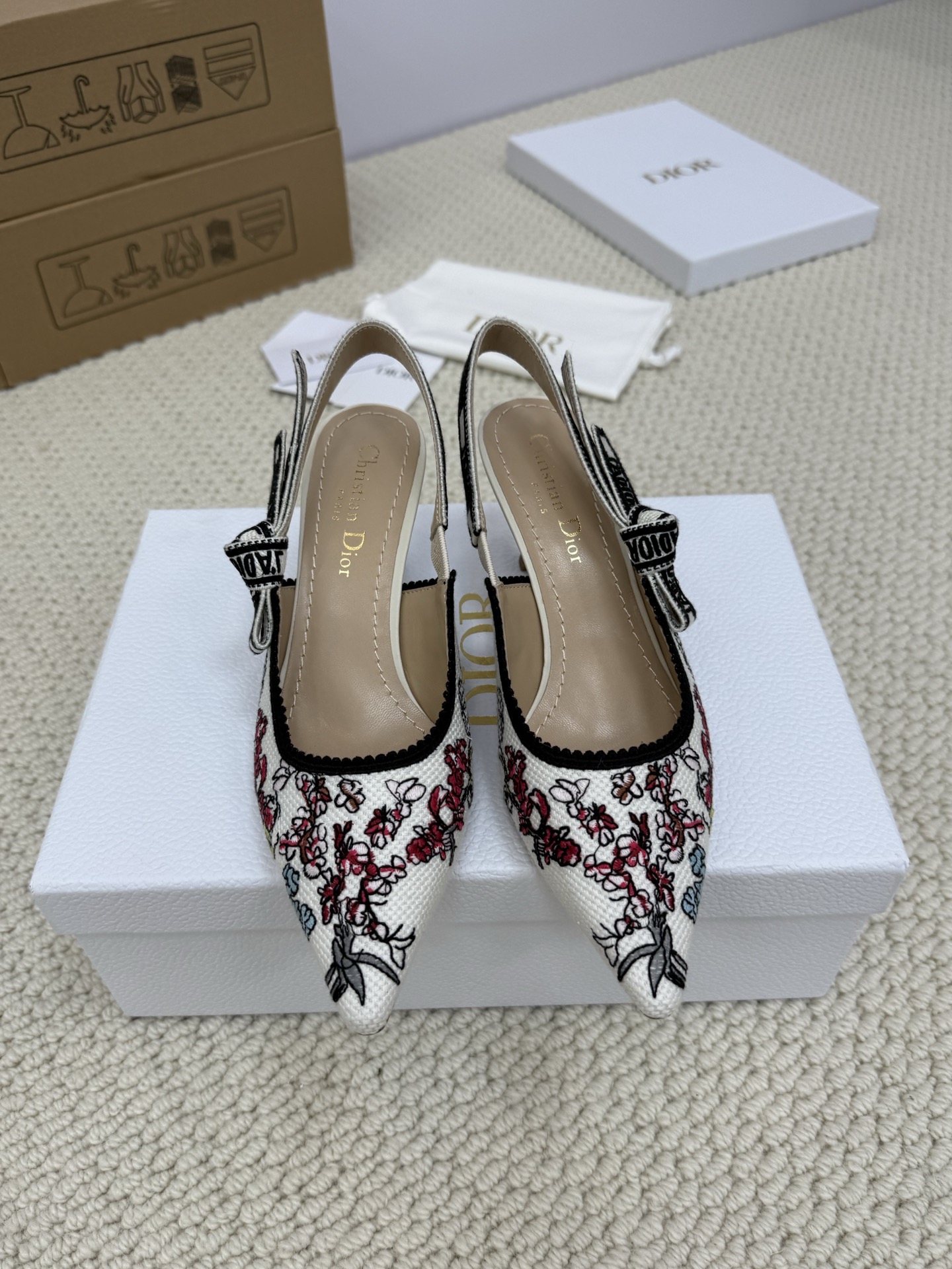 D*or 2025ss Slingback-6.5CM