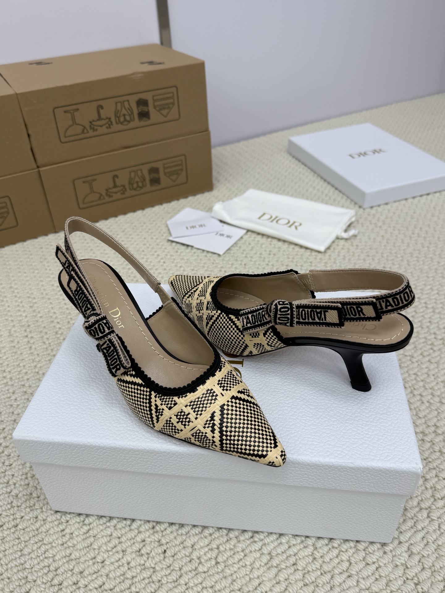 D*or 2025ss Slingback-6.5CM