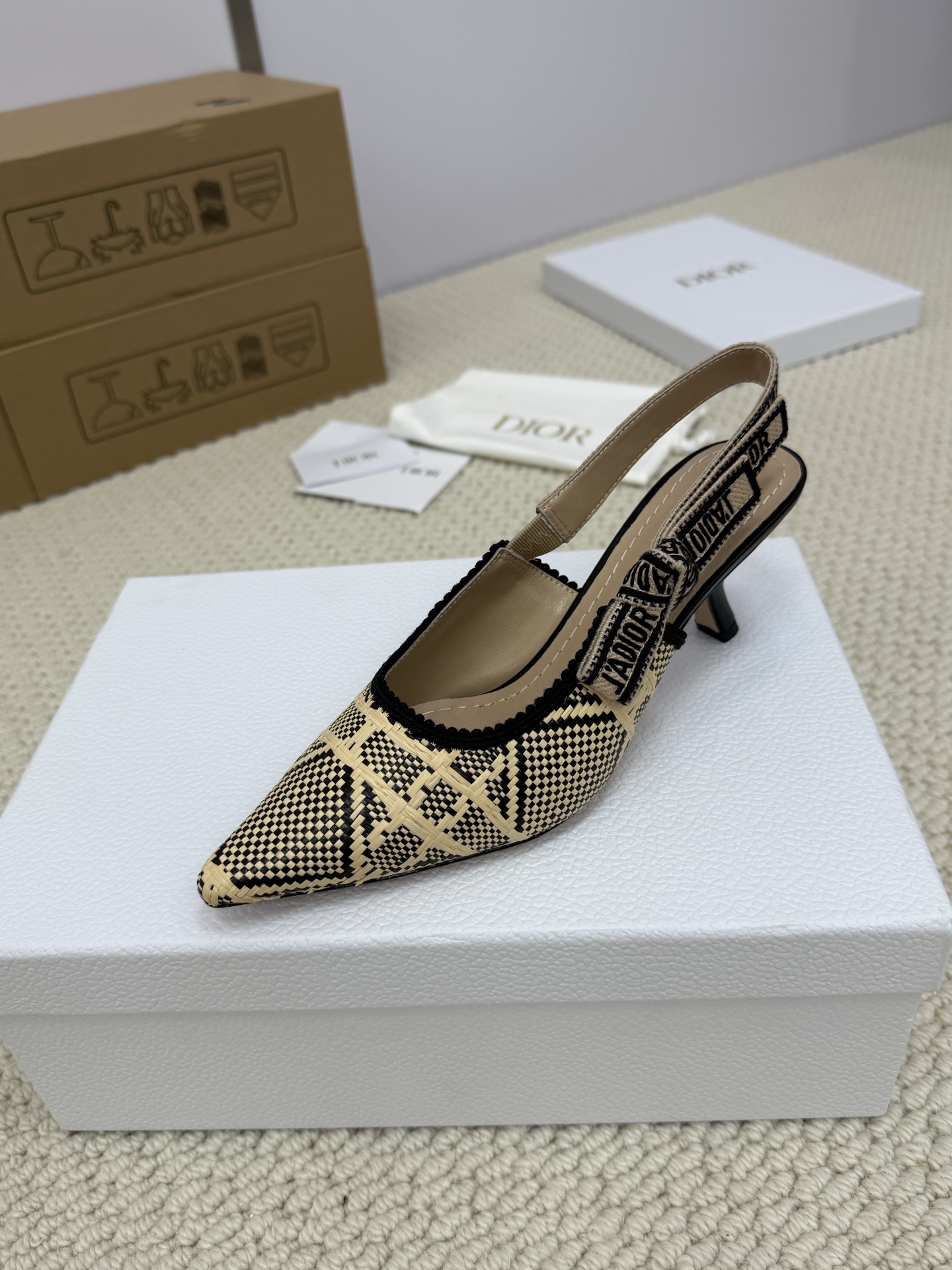 D*or 2025ss Slingback-6.5CM