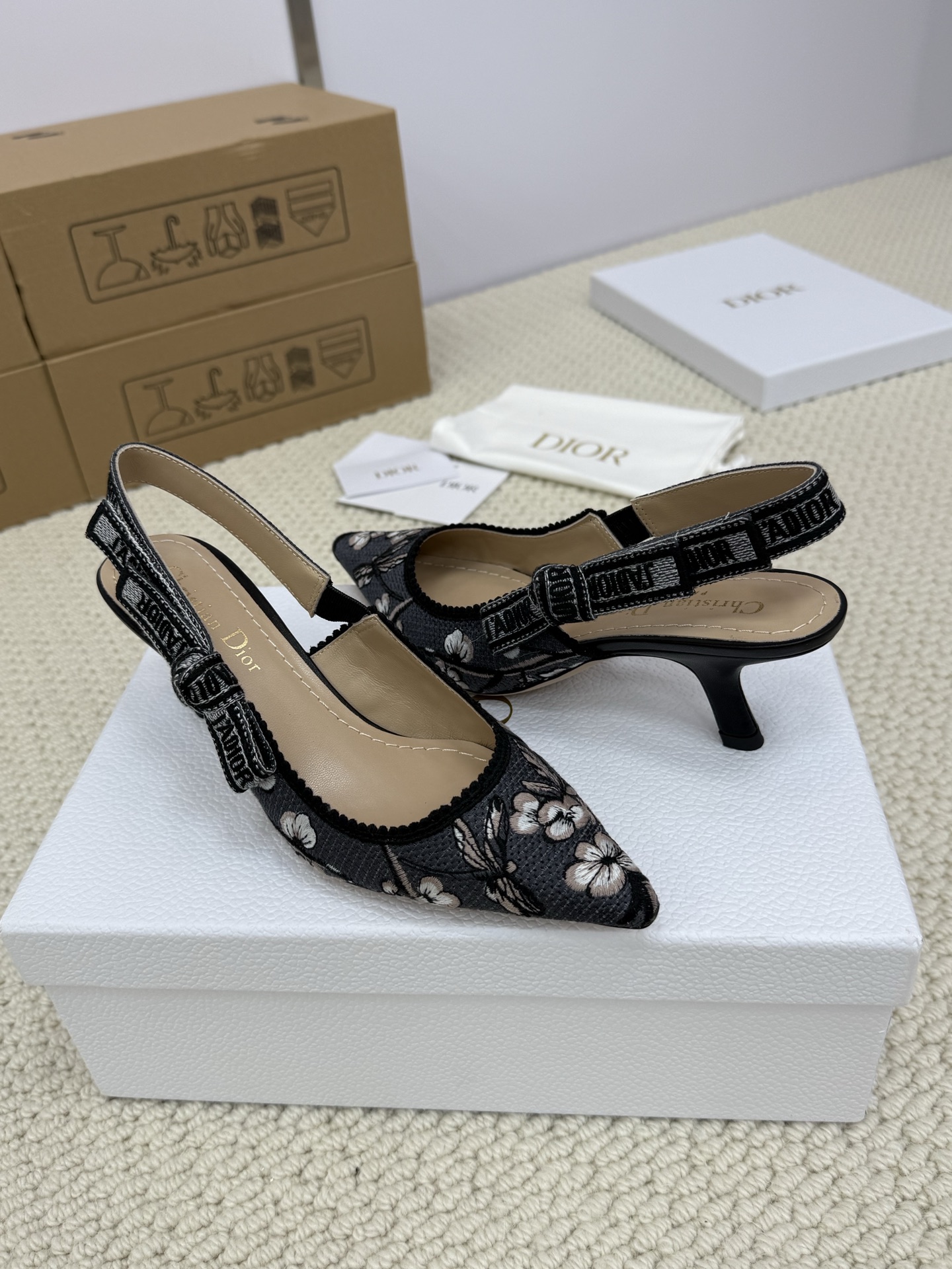 D*or 2025ss Slingback-6.5CM