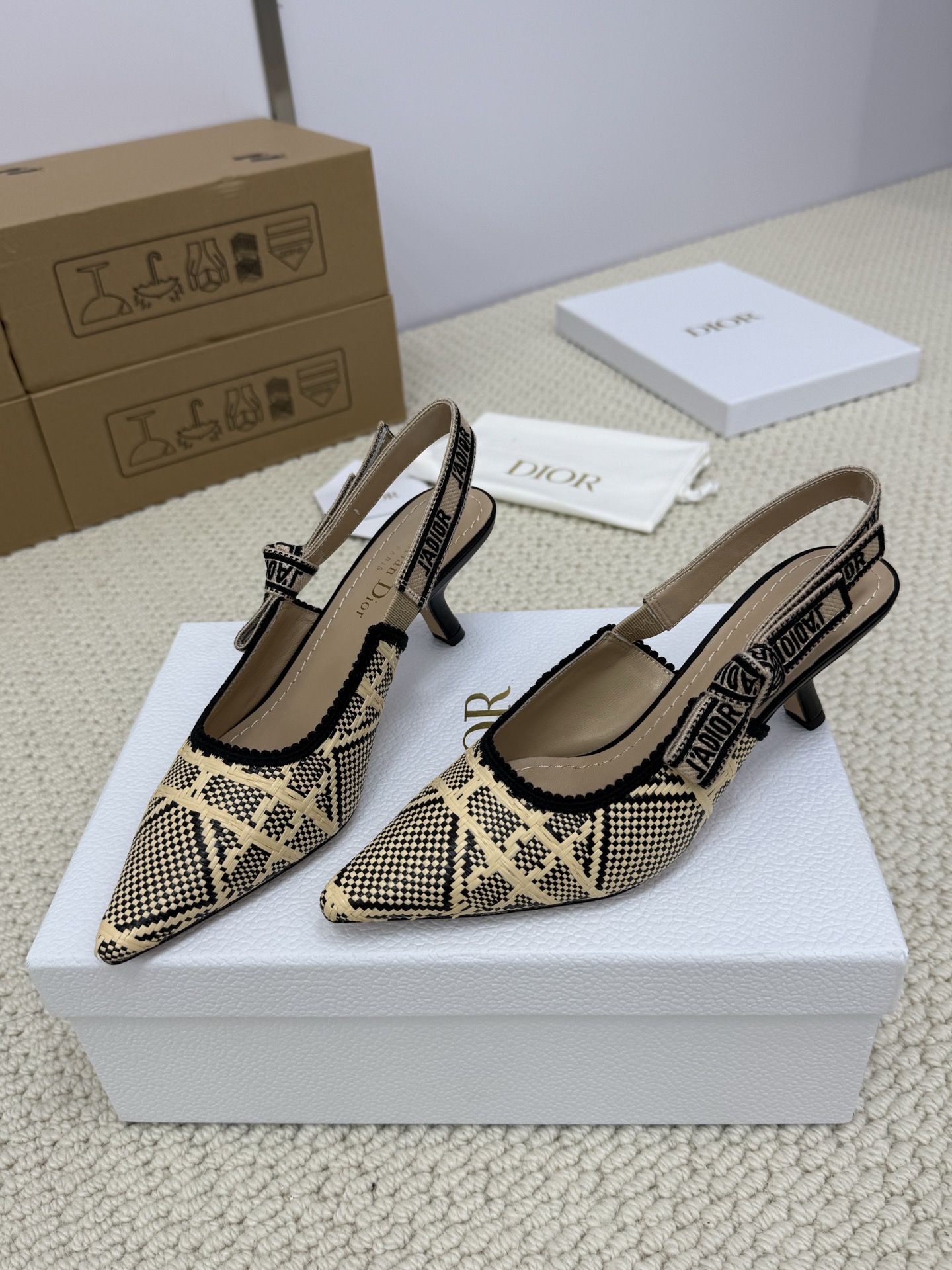 D*or 2025ss Slingback-6.5CM
