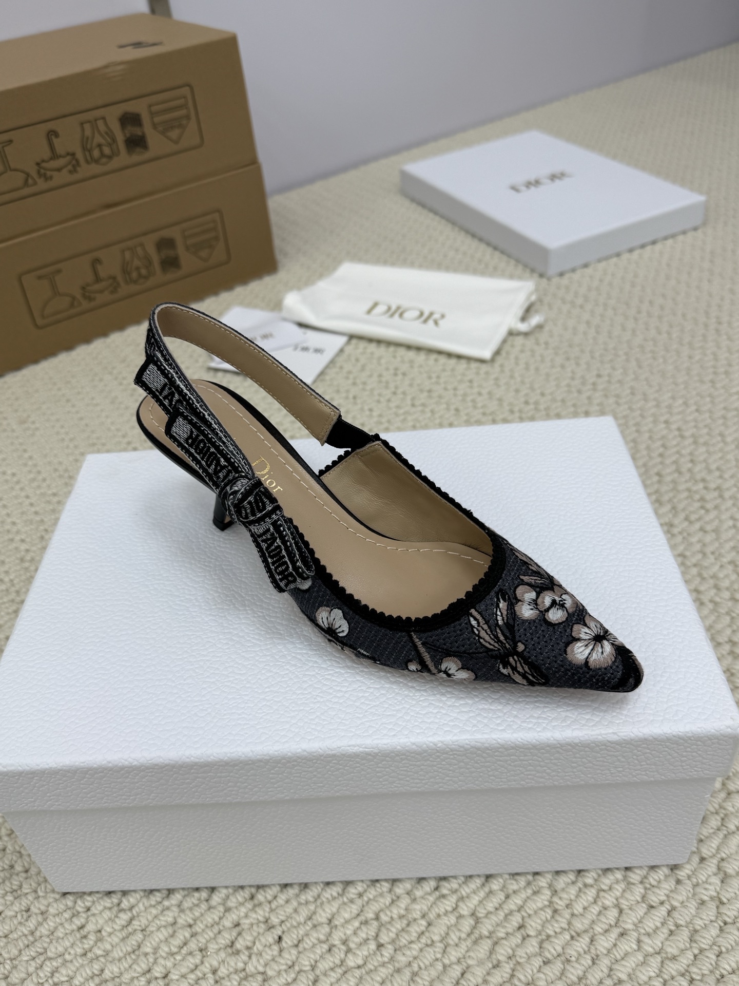 D*or 2025ss Slingback-6.5CM