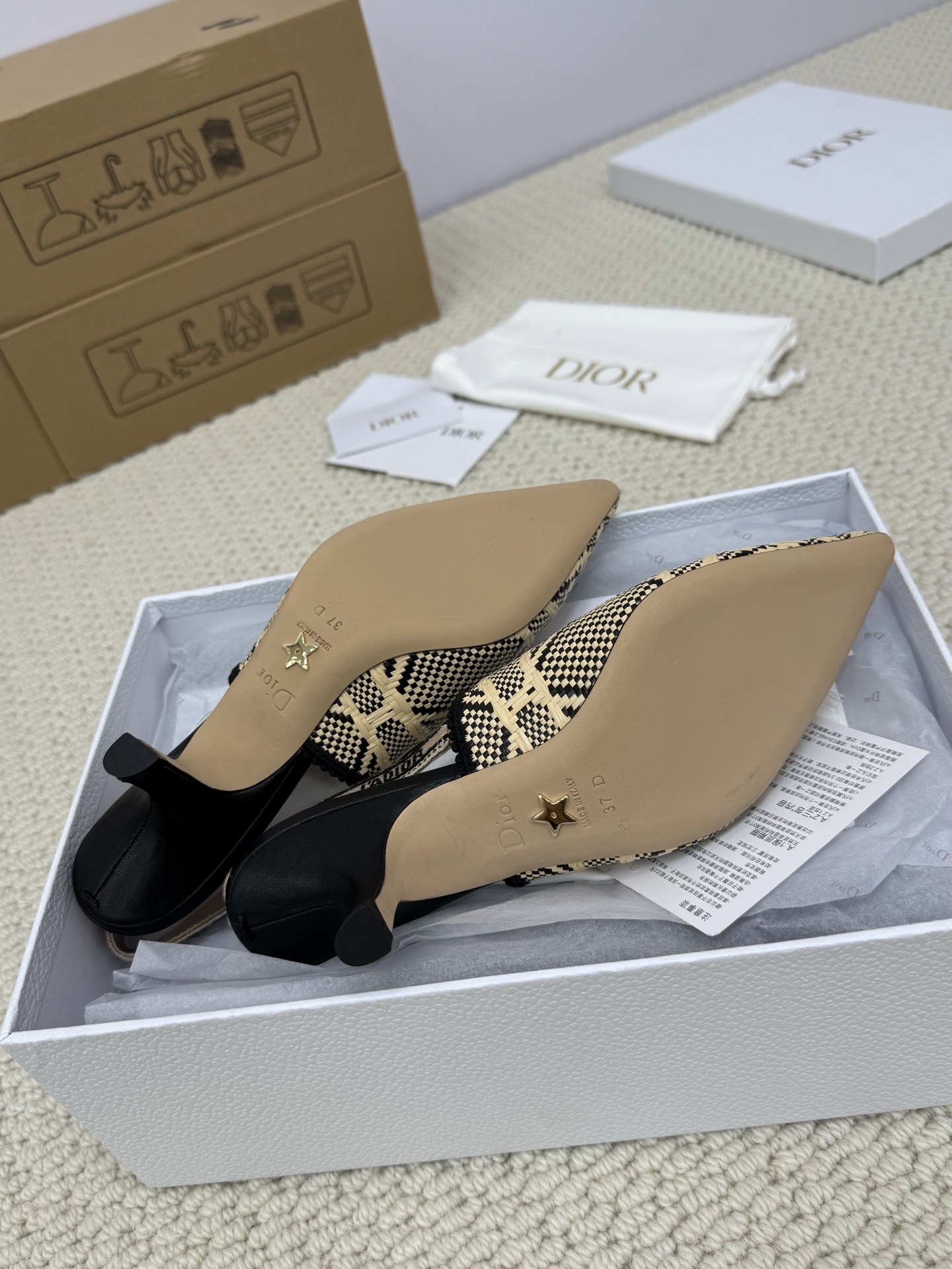 D*or 2025ss Slingback-6.5CM