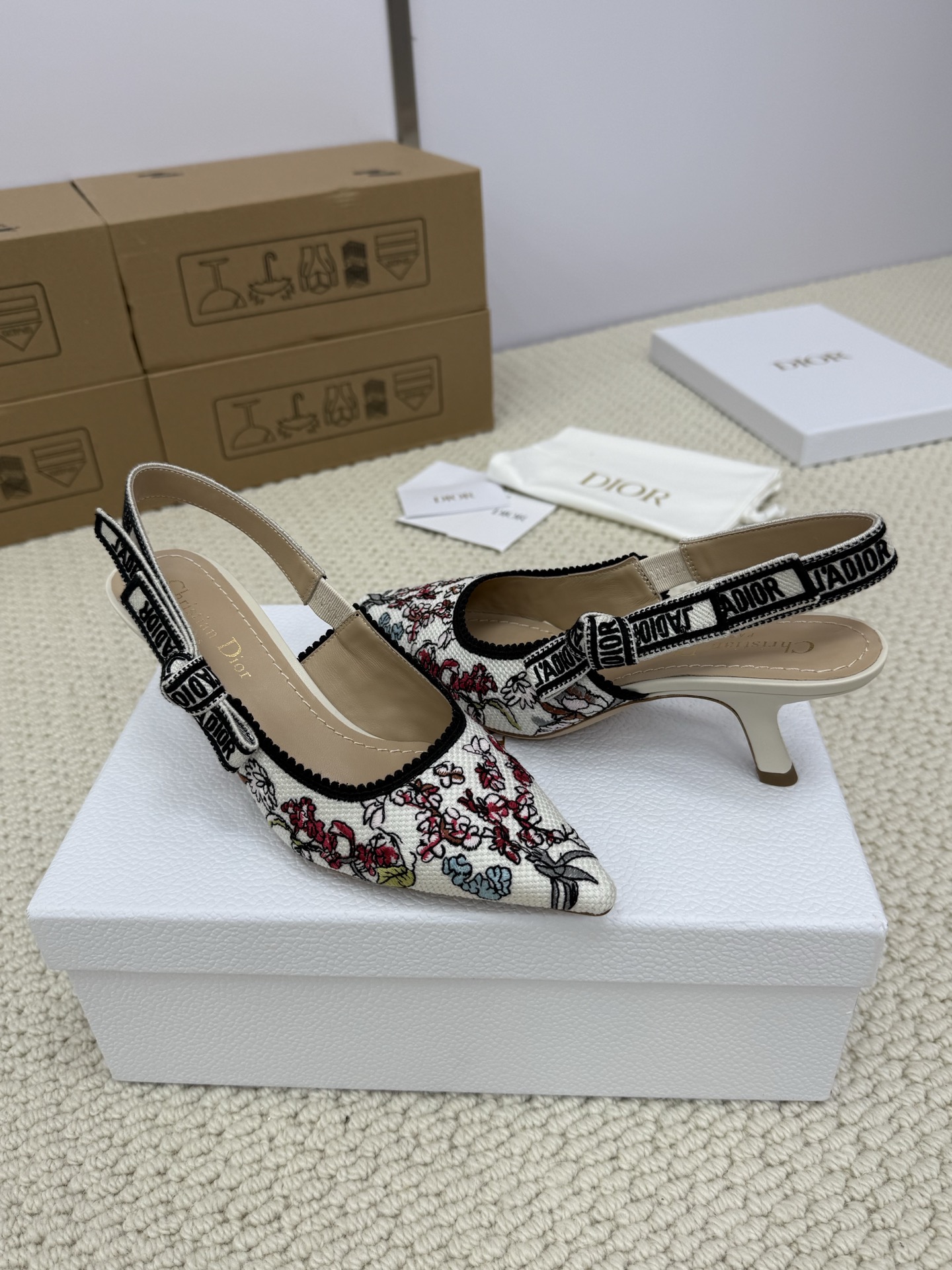 D*or 2025ss Slingback-6.5CM