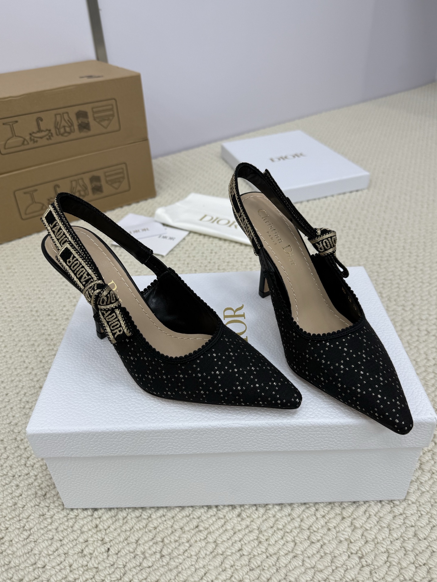 D*or 2025ss Slingback-6.5CM