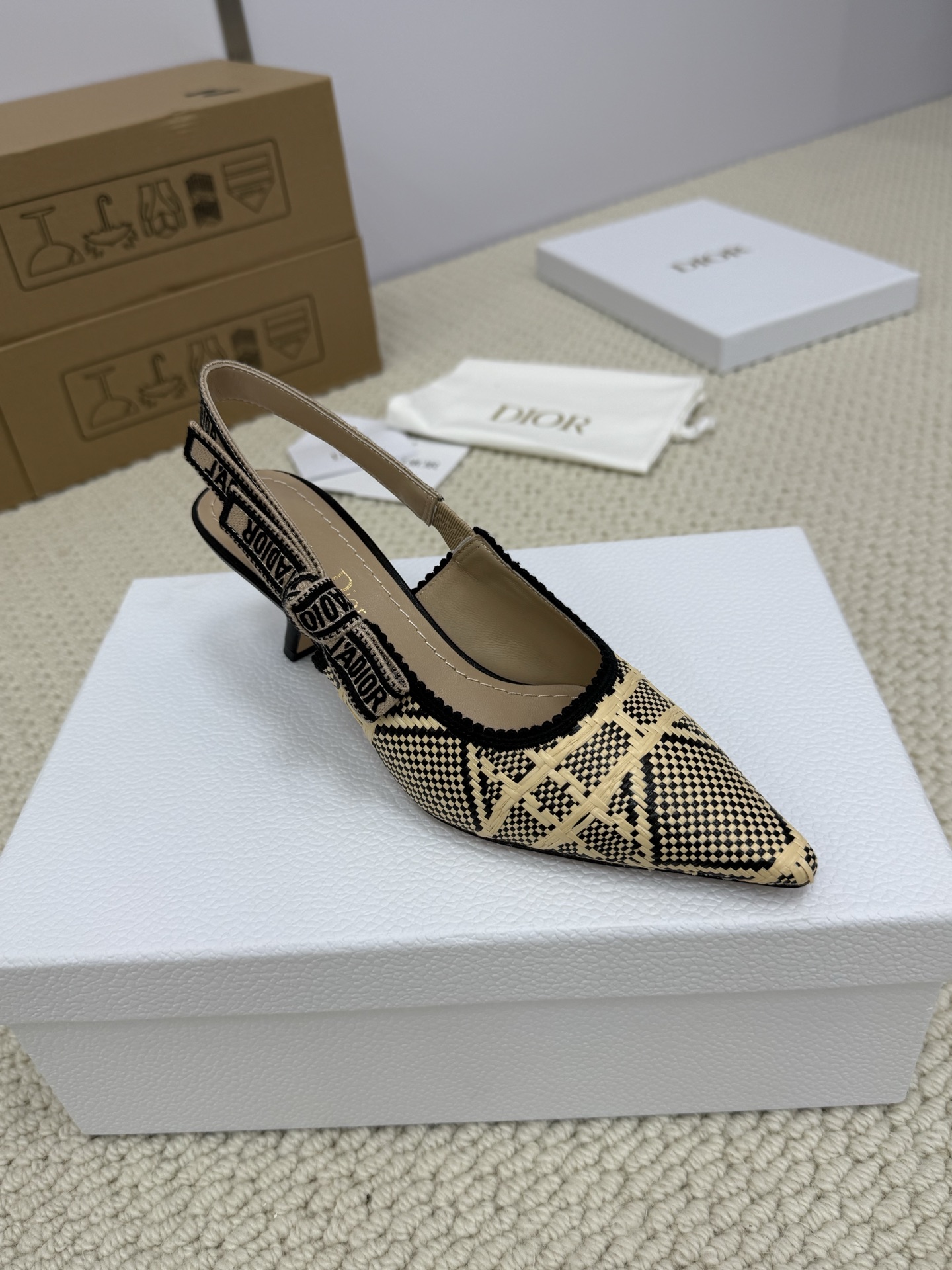 D*or 2025ss Slingback-6.5CM