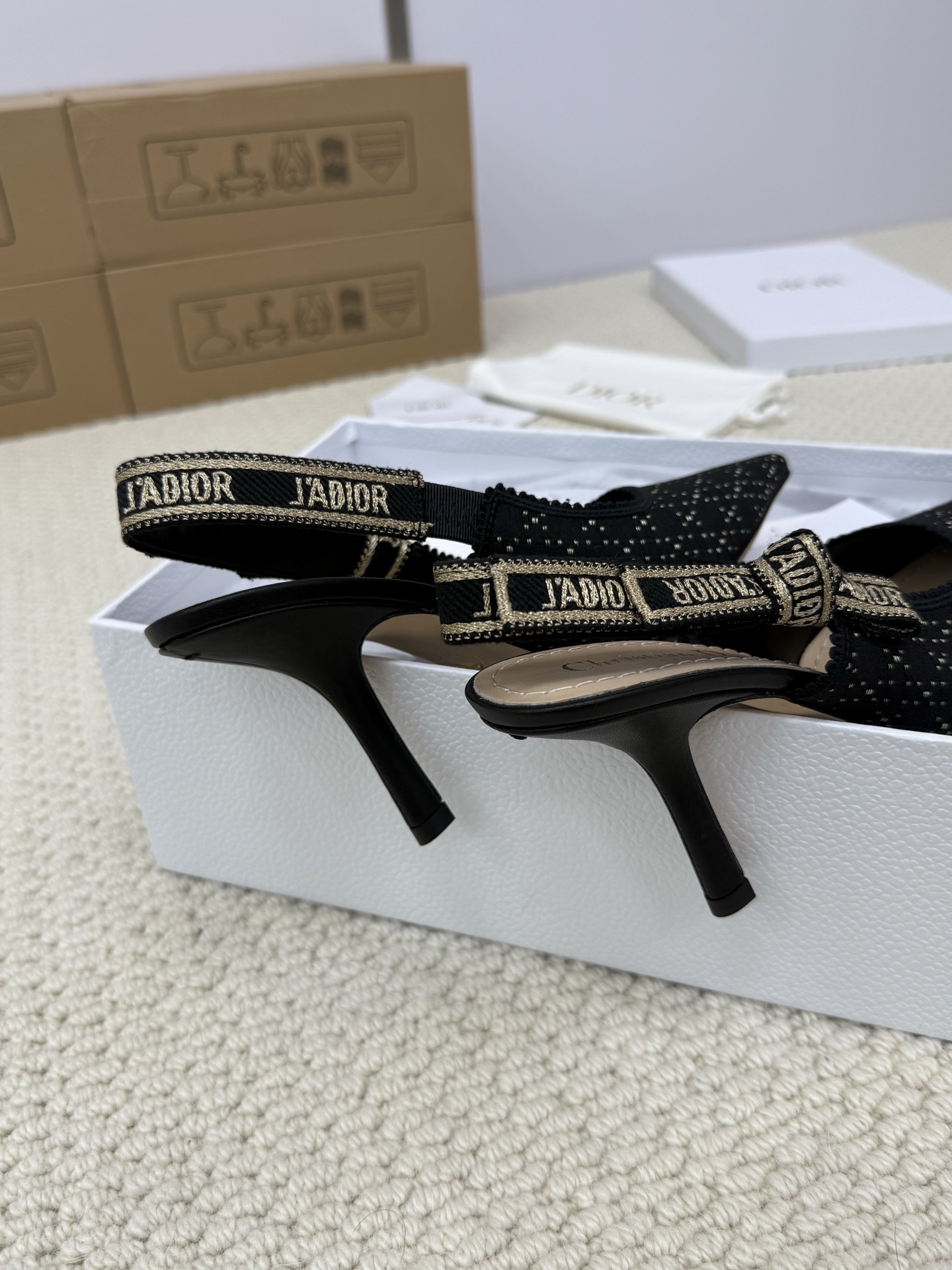 D*or 2025ss Slingback-6.5CM