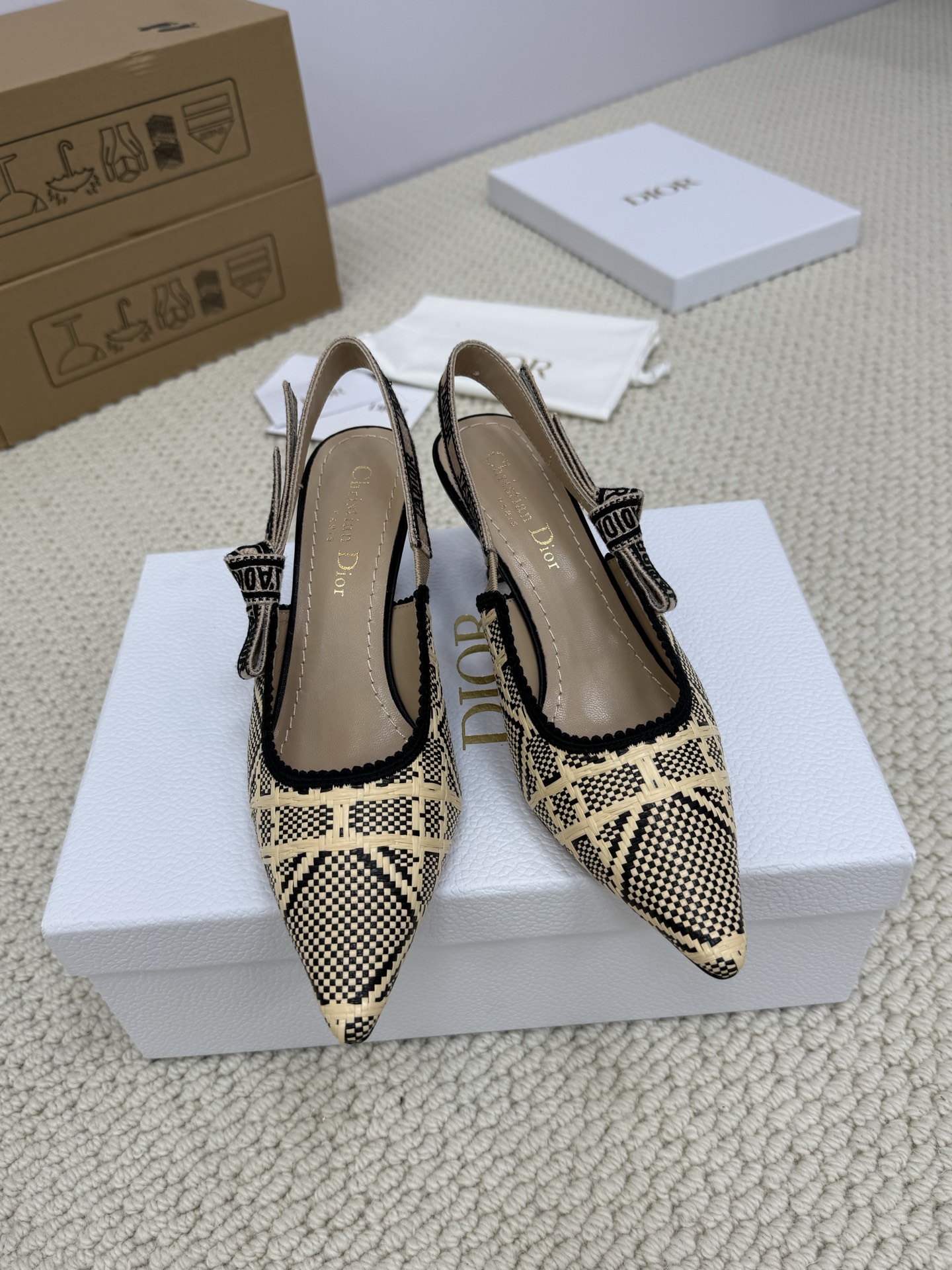 D*or 2025ss Slingback-6.5CM