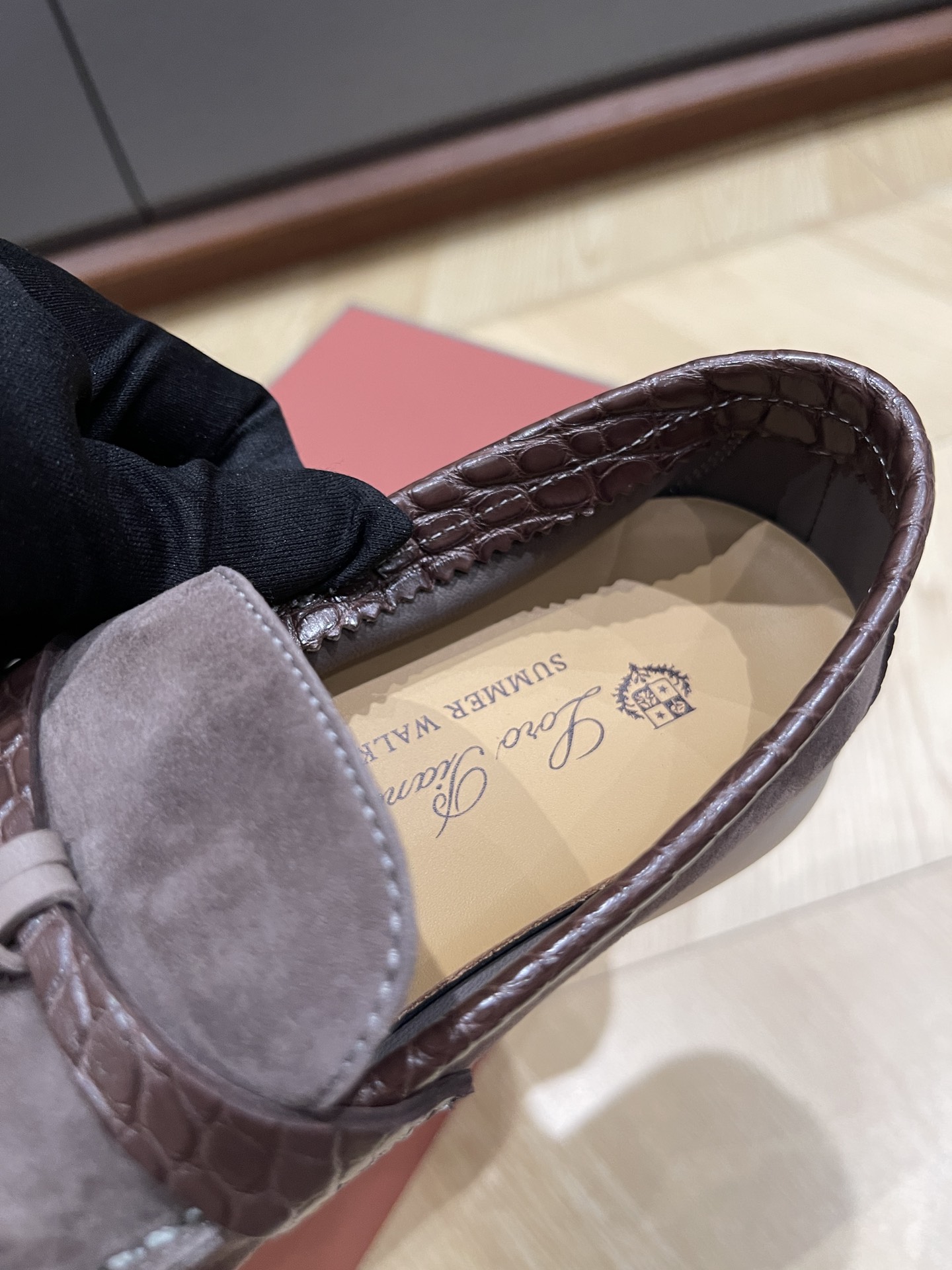 Loro Pi*ana Crocodile Loafers(EU35-42)