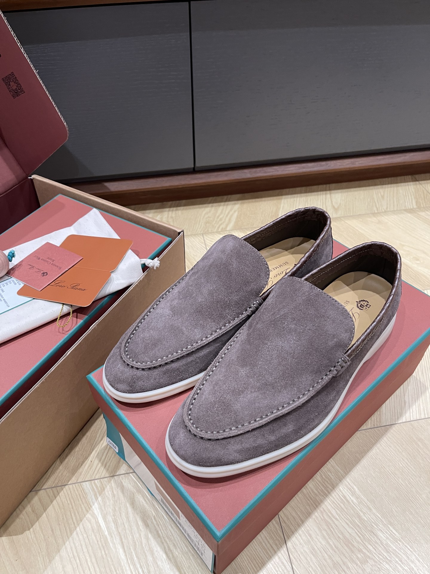 Loro Pi*ana Crocodile Loafers(EU38-46)