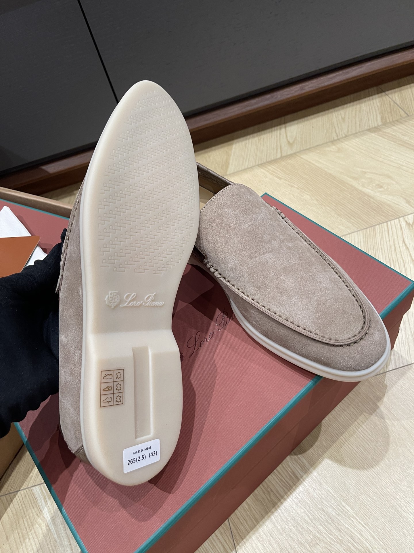 Loro Pi*ana Crocodile Loafers(EU38-46)