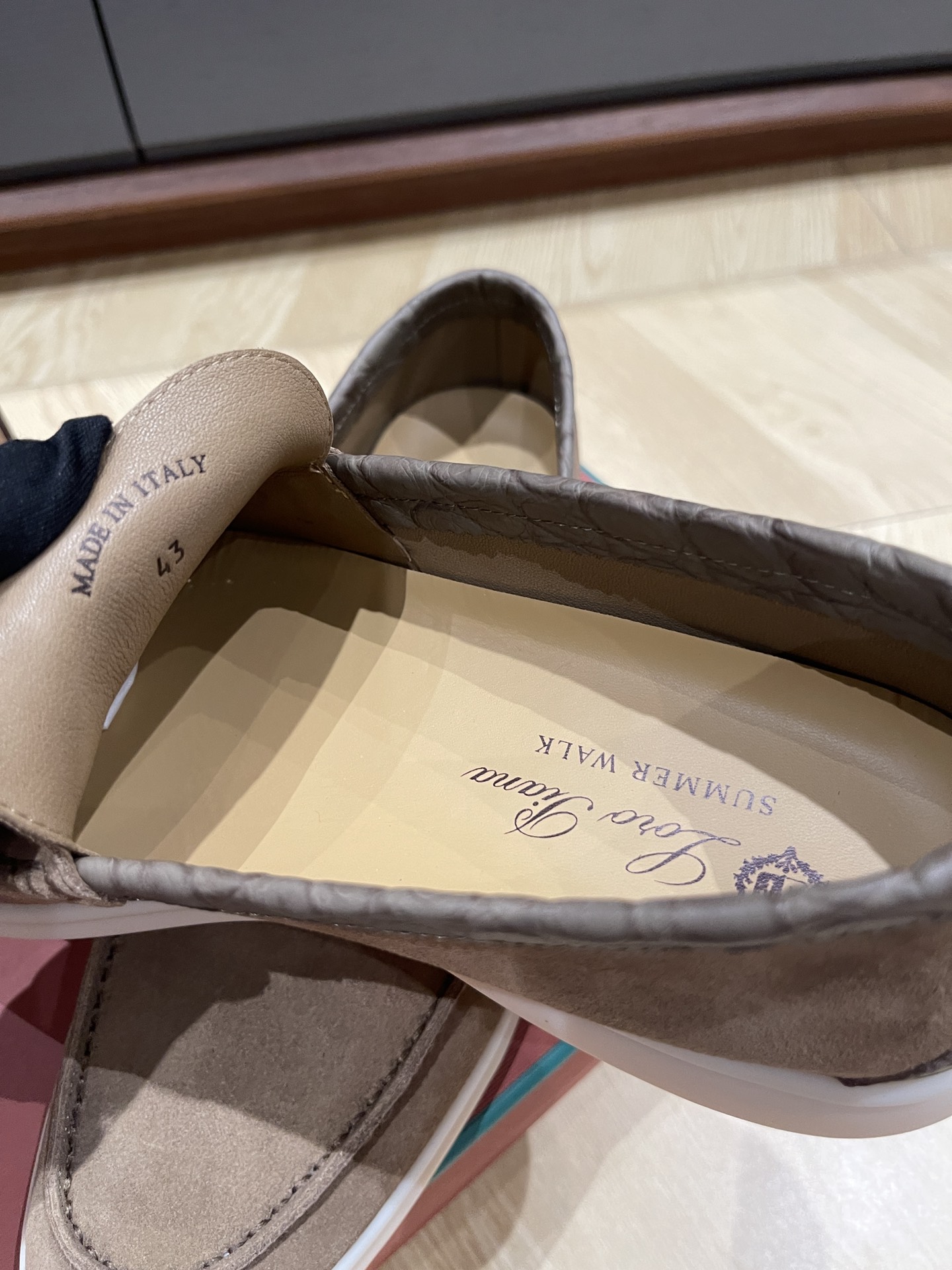 Loro Pi*ana Crocodile Loafers(EU38-46)