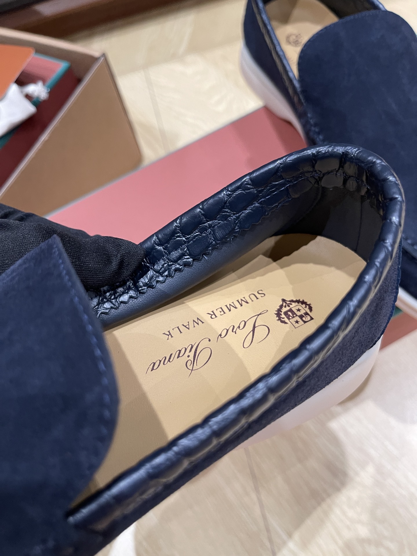 Loro Pi*ana Crocodile Loafers(EU38-46)