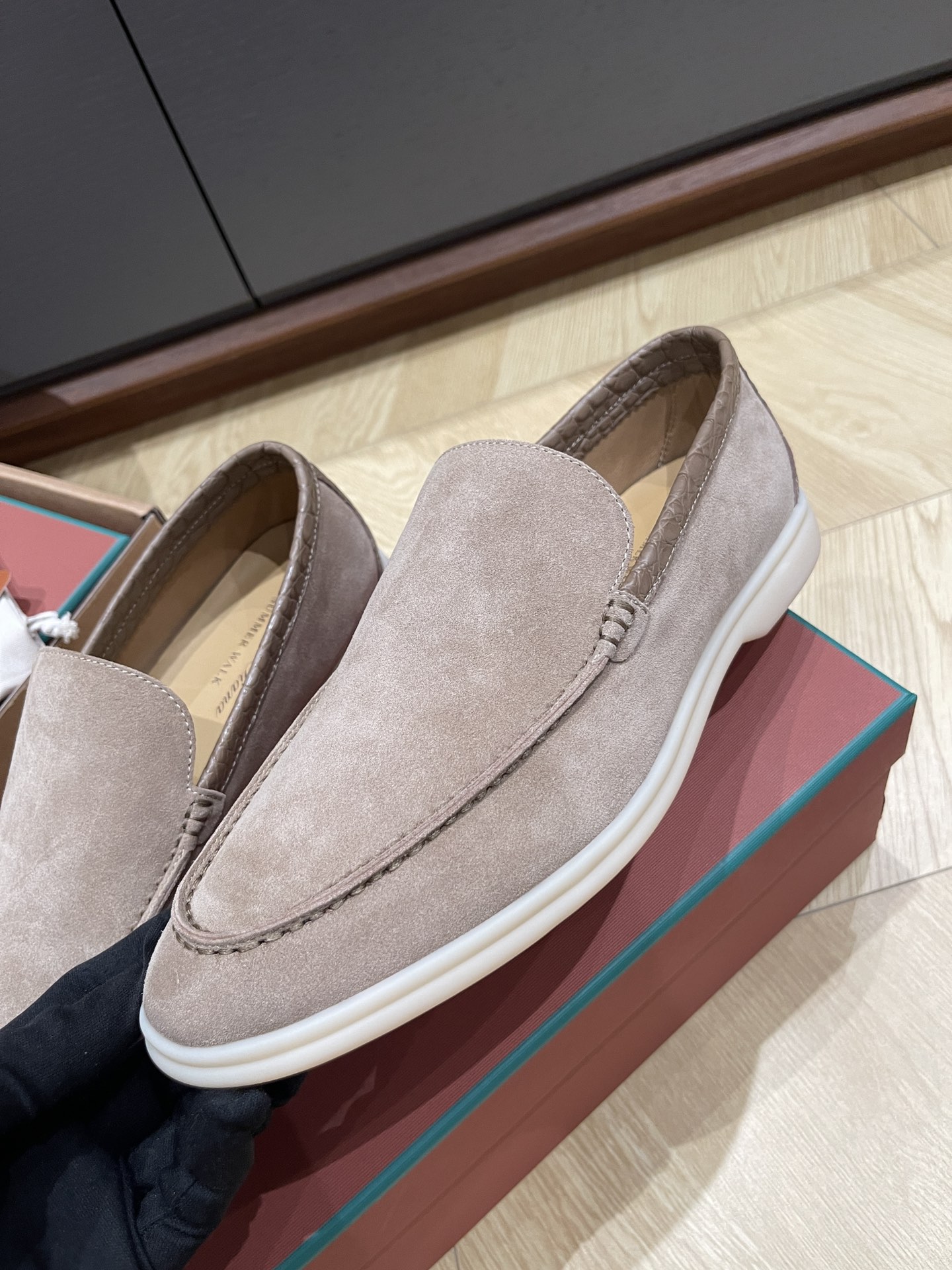 Loro Pi*ana Crocodile Loafers(EU38-46)