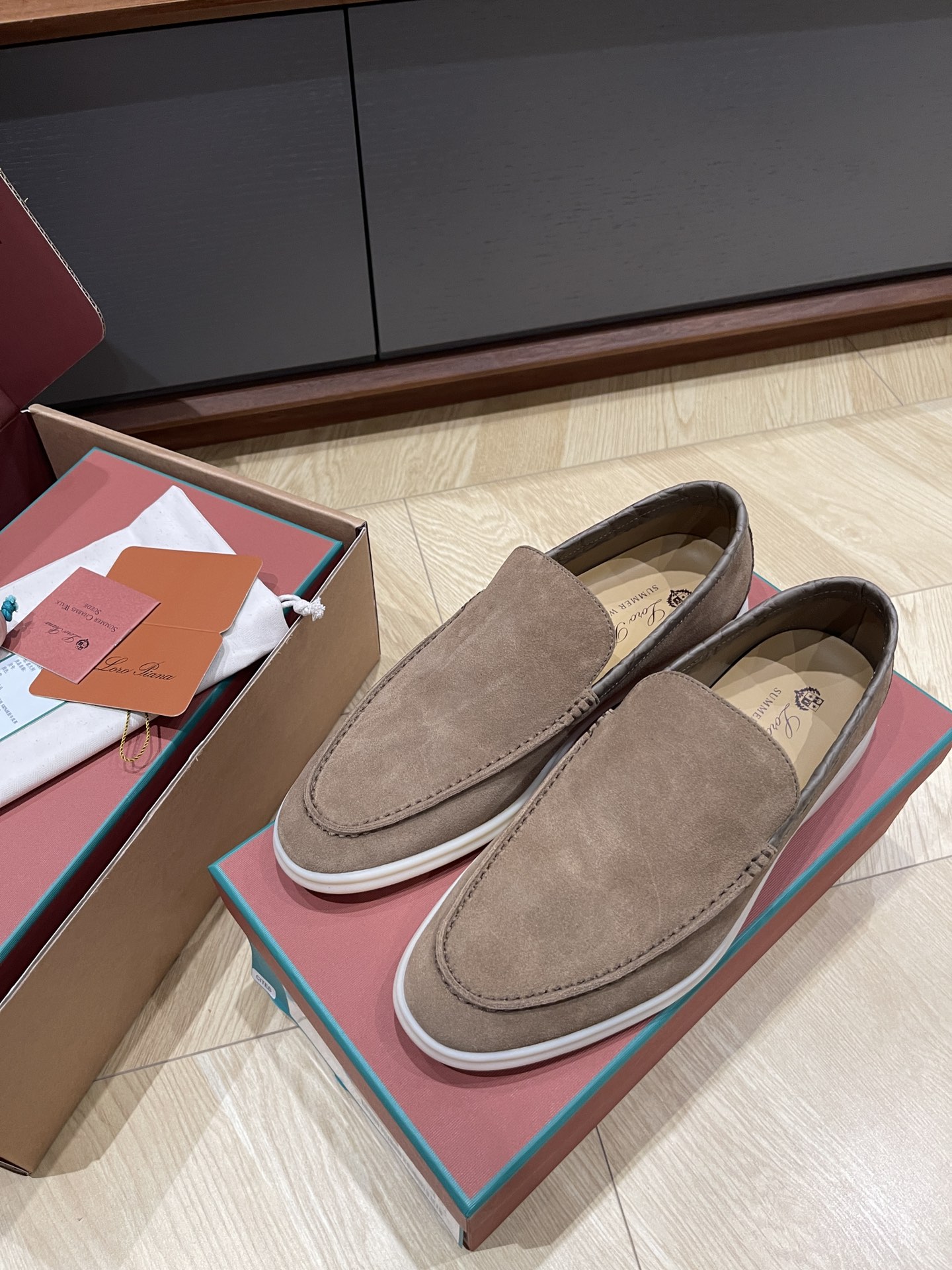 Loro Pi*ana Crocodile Loafers(EU38-46)