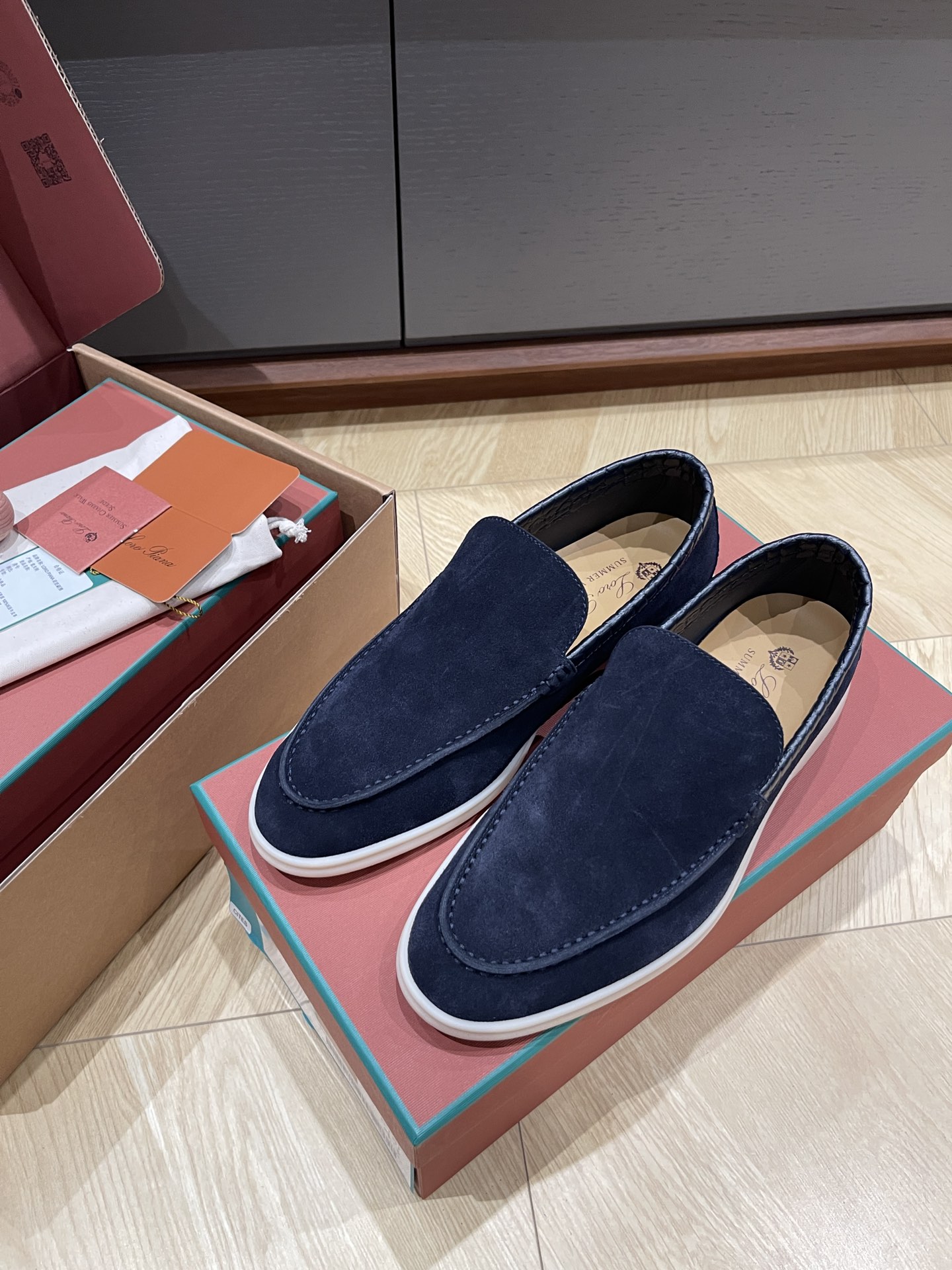 Loro Pi*ana Crocodile Loafers(EU38-46)