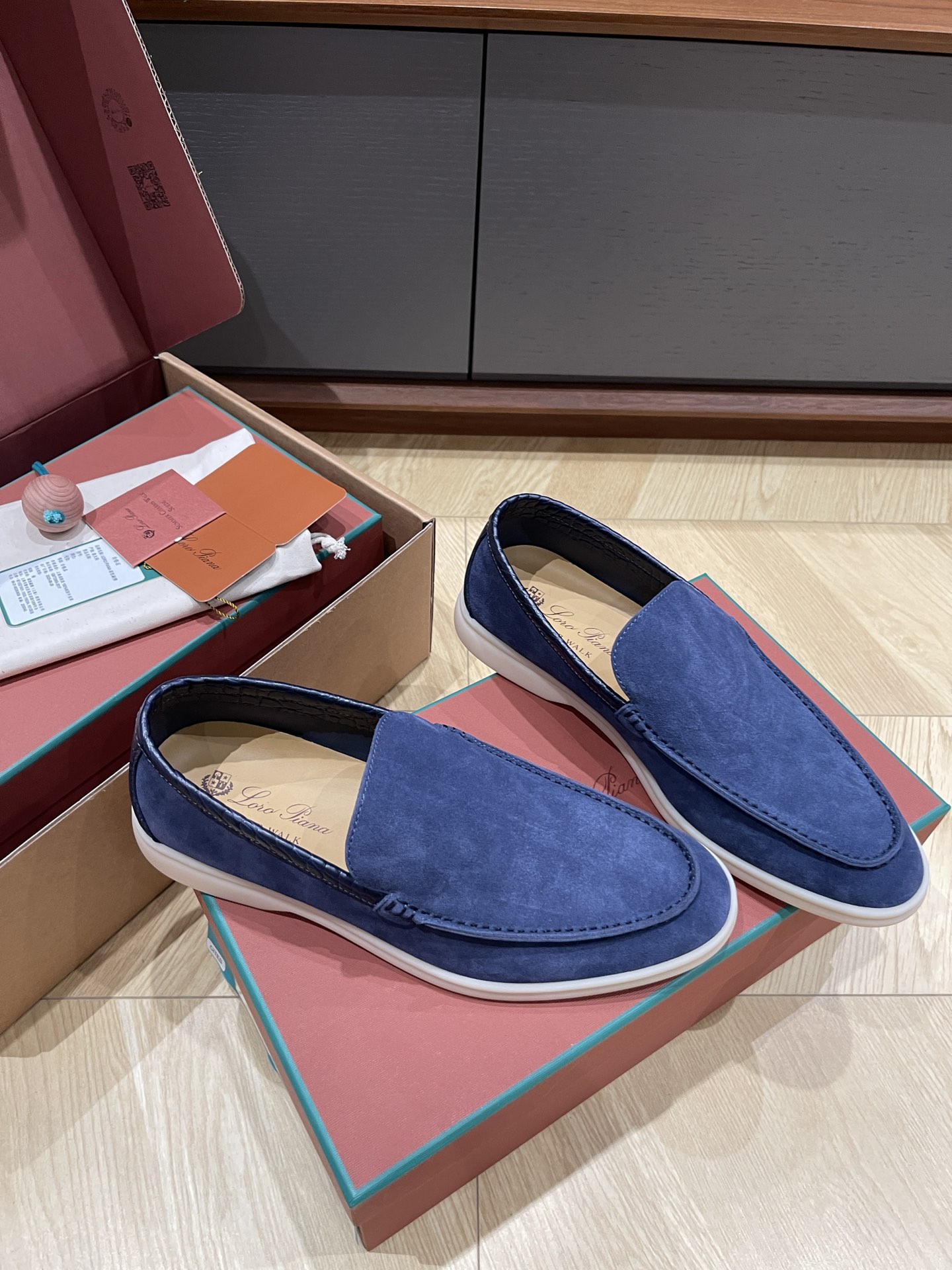 Loro Pi*ana Crocodile Loafers(EU38-46)