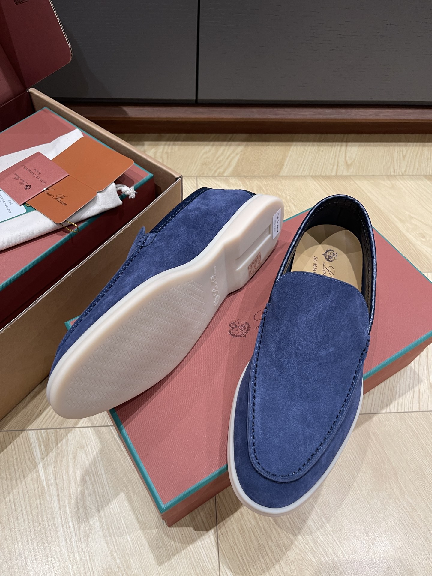 Loro Pi*ana Crocodile Loafers(EU38-46)