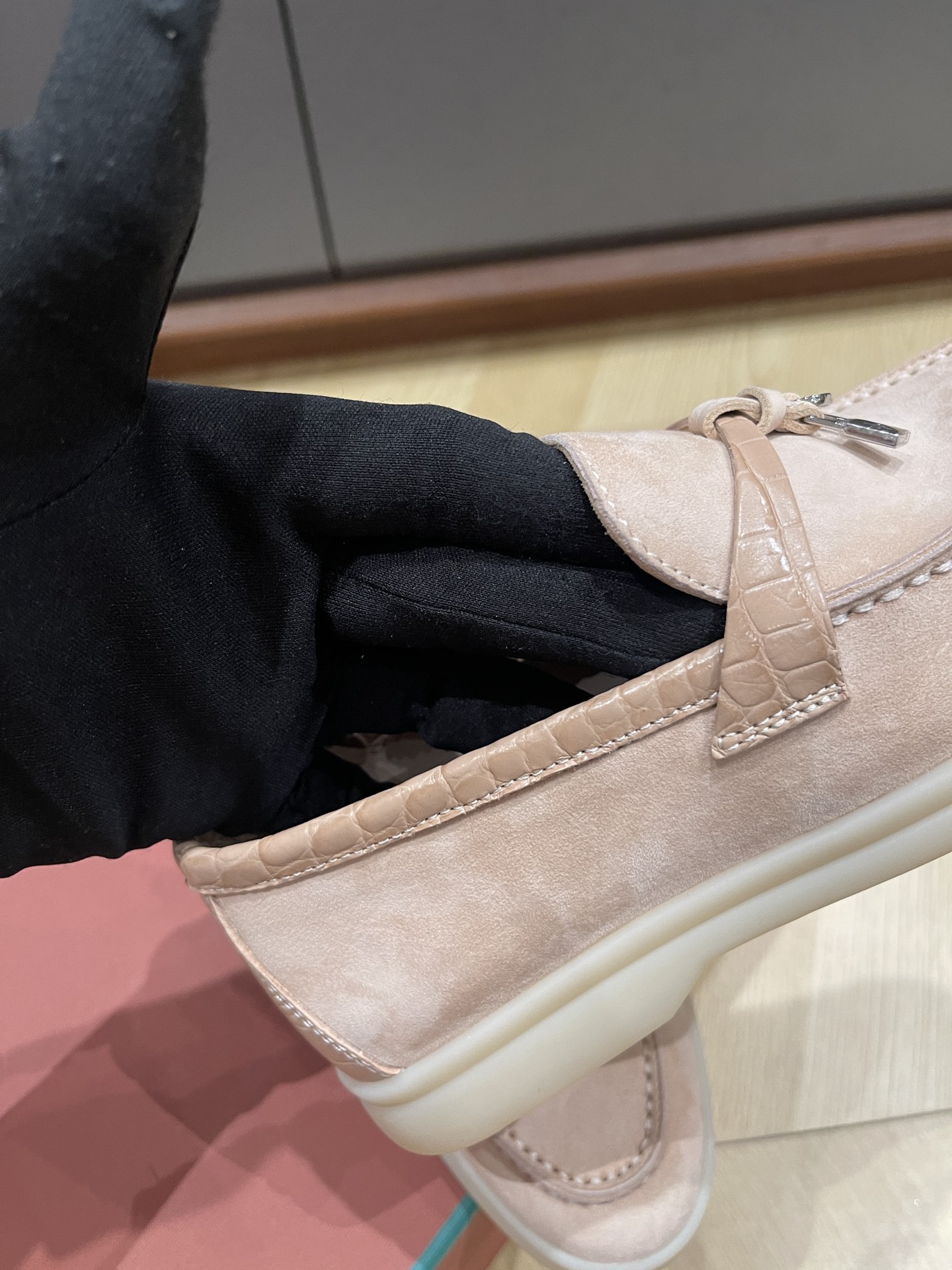 Loro Pi*ana Crocodile Loafers(EU35-42)