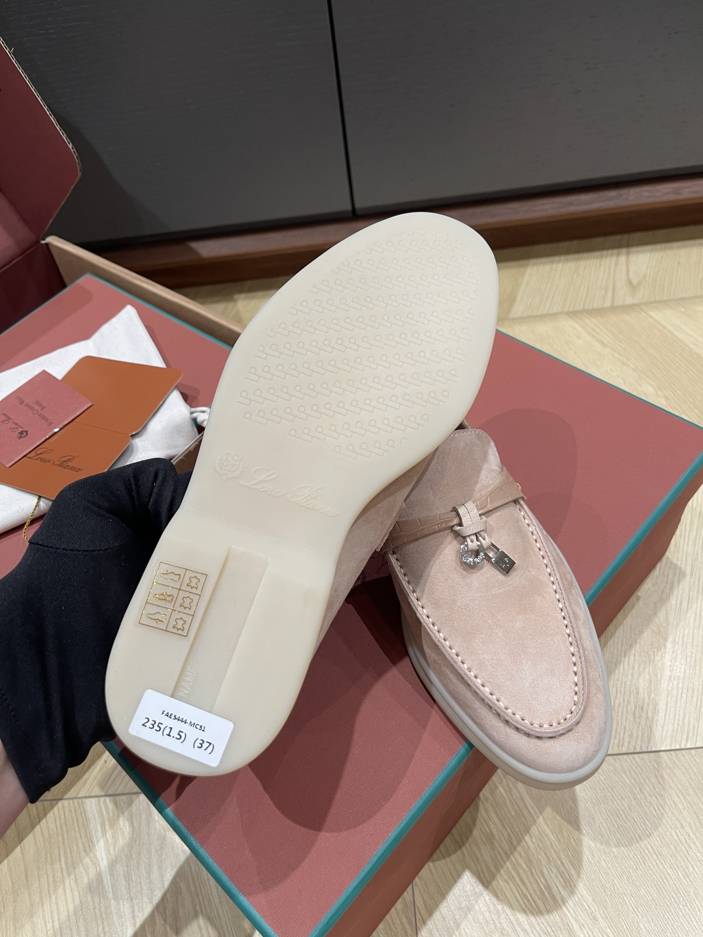 Loro Pi*ana Crocodile Loafers(EU35-42)