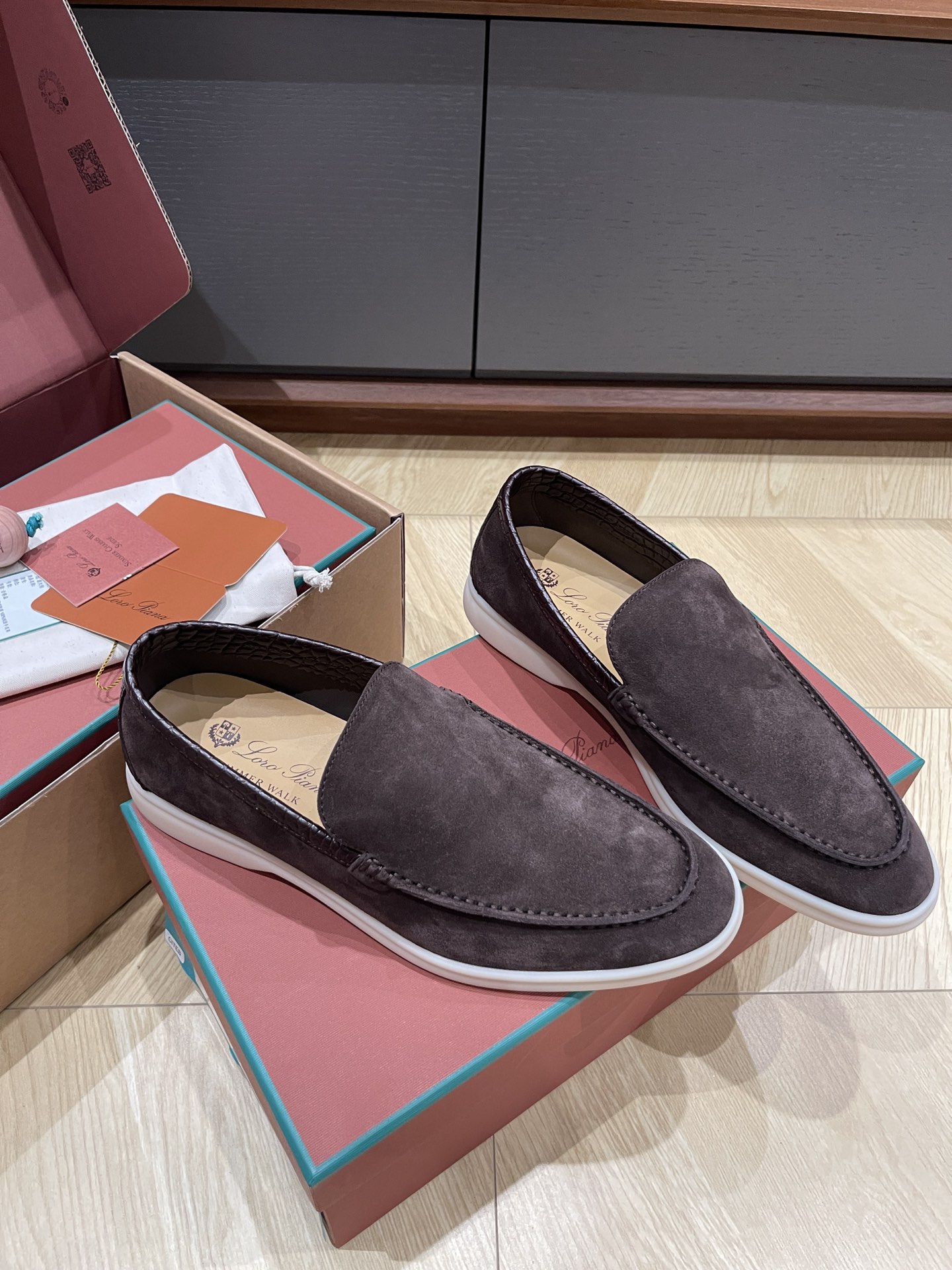 Loro Pi*ana Crocodile Loafers(EU38-46)