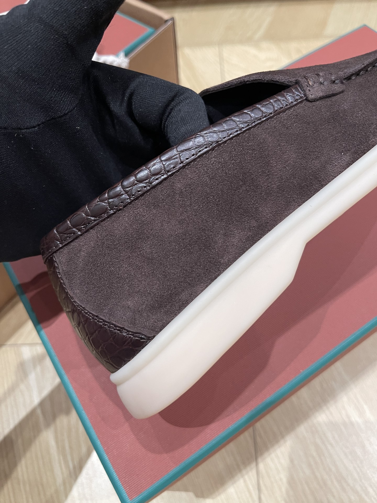 Loro Pi*ana Crocodile Loafers(EU38-46)