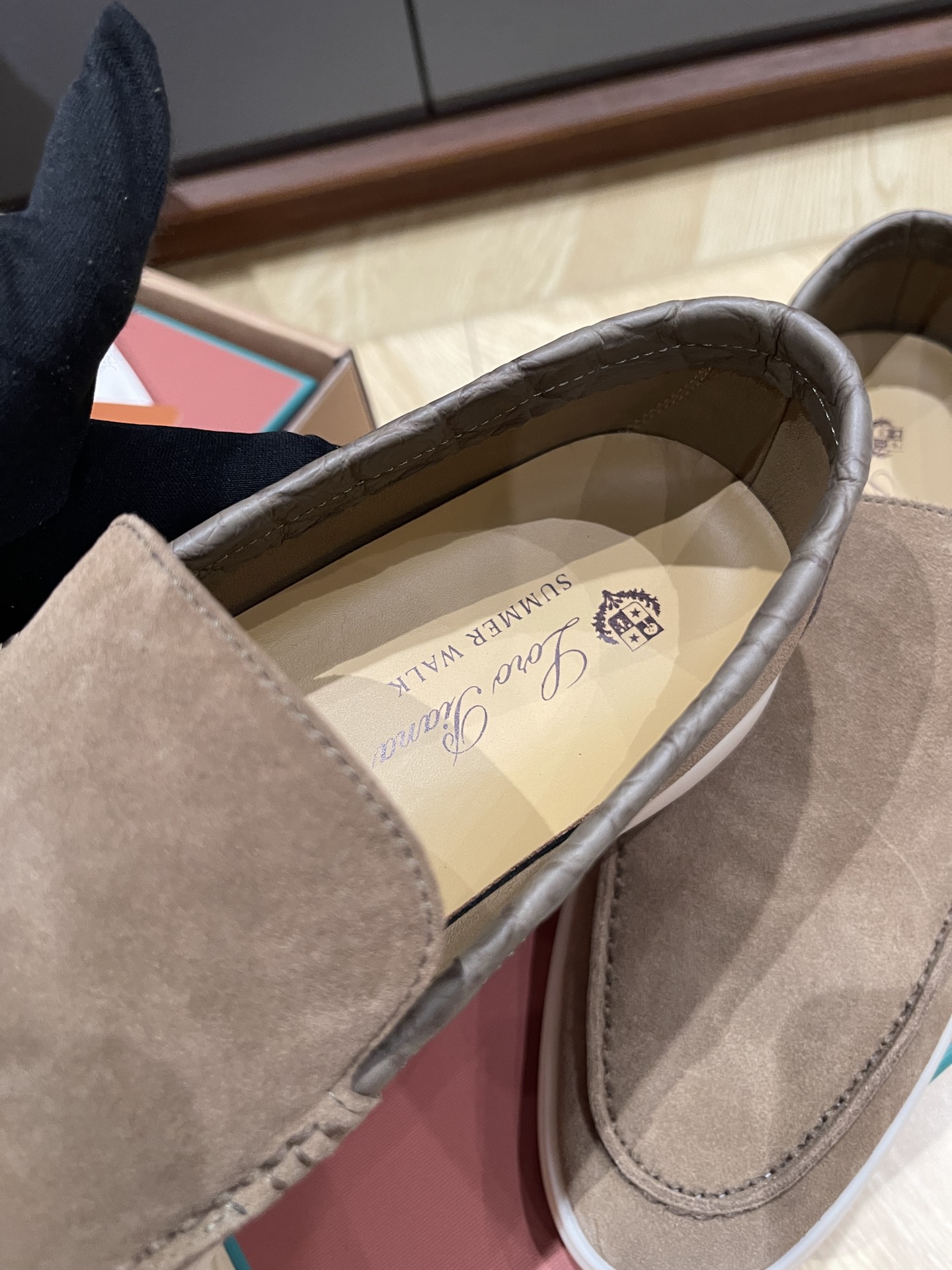 Loro Pi*ana Crocodile Loafers(EU38-46)