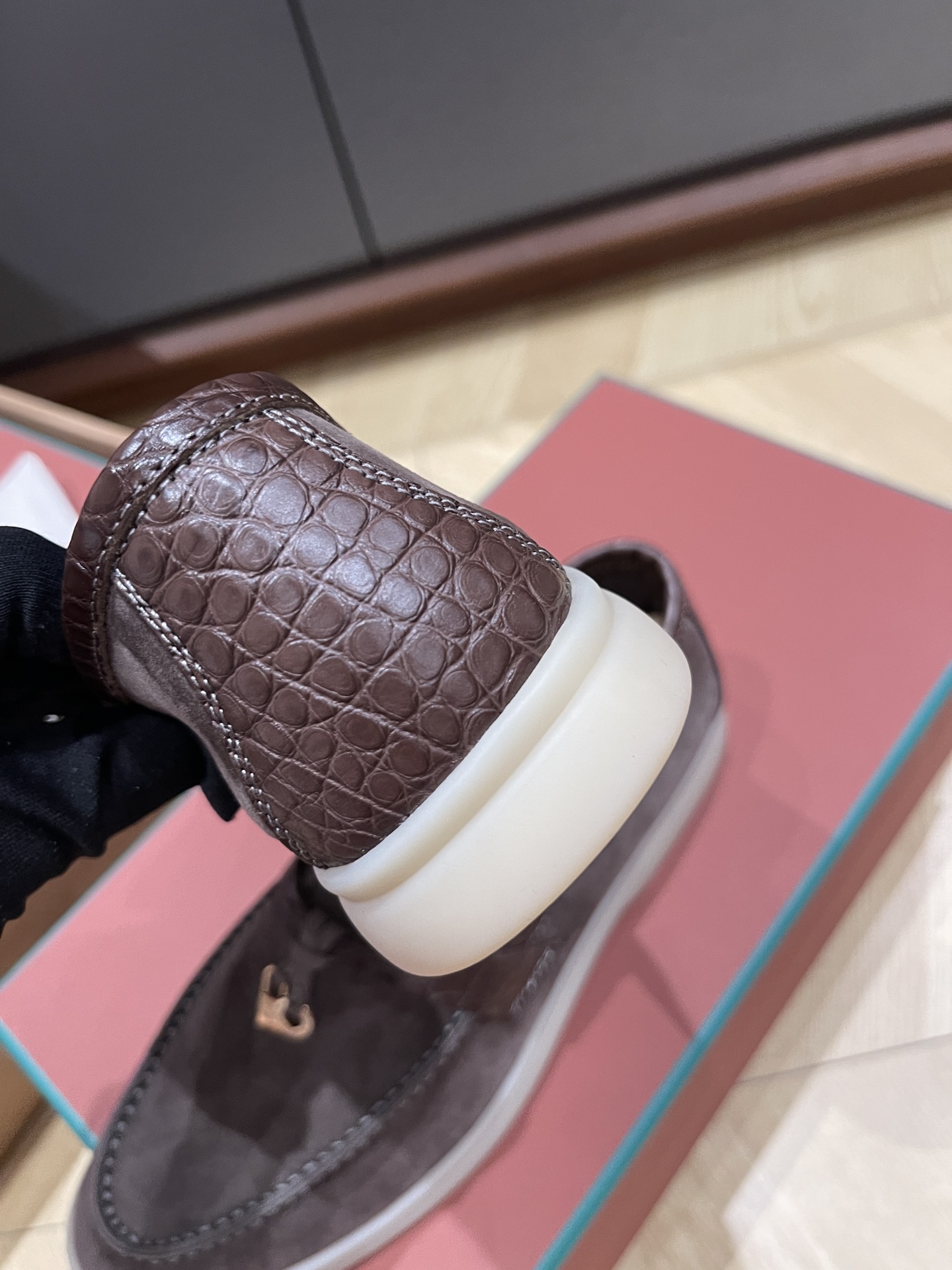 Loro Pi*ana Crocodile Loafers(EU35-42)