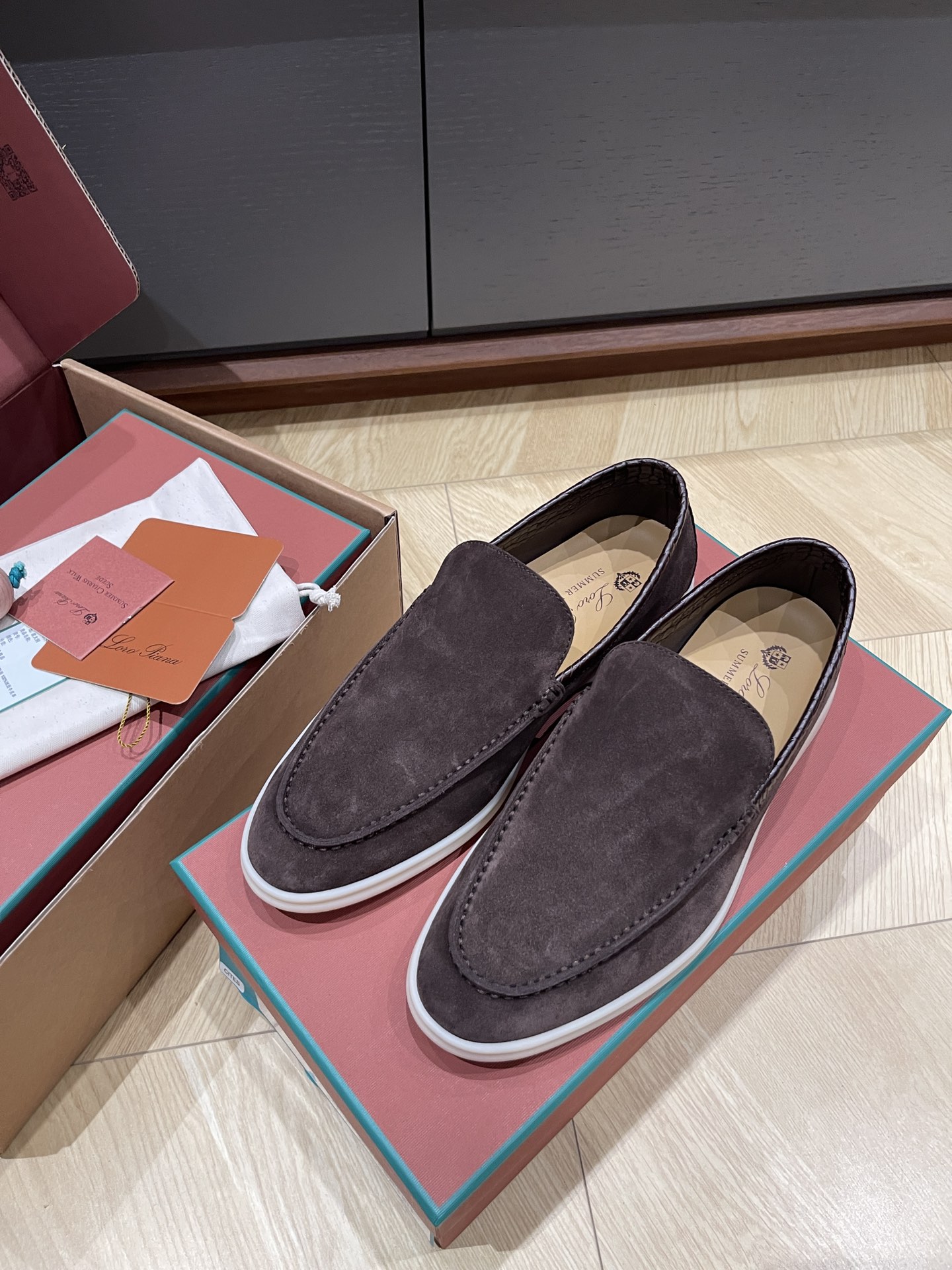 Loro Pi*ana Crocodile Loafers(EU38-46)