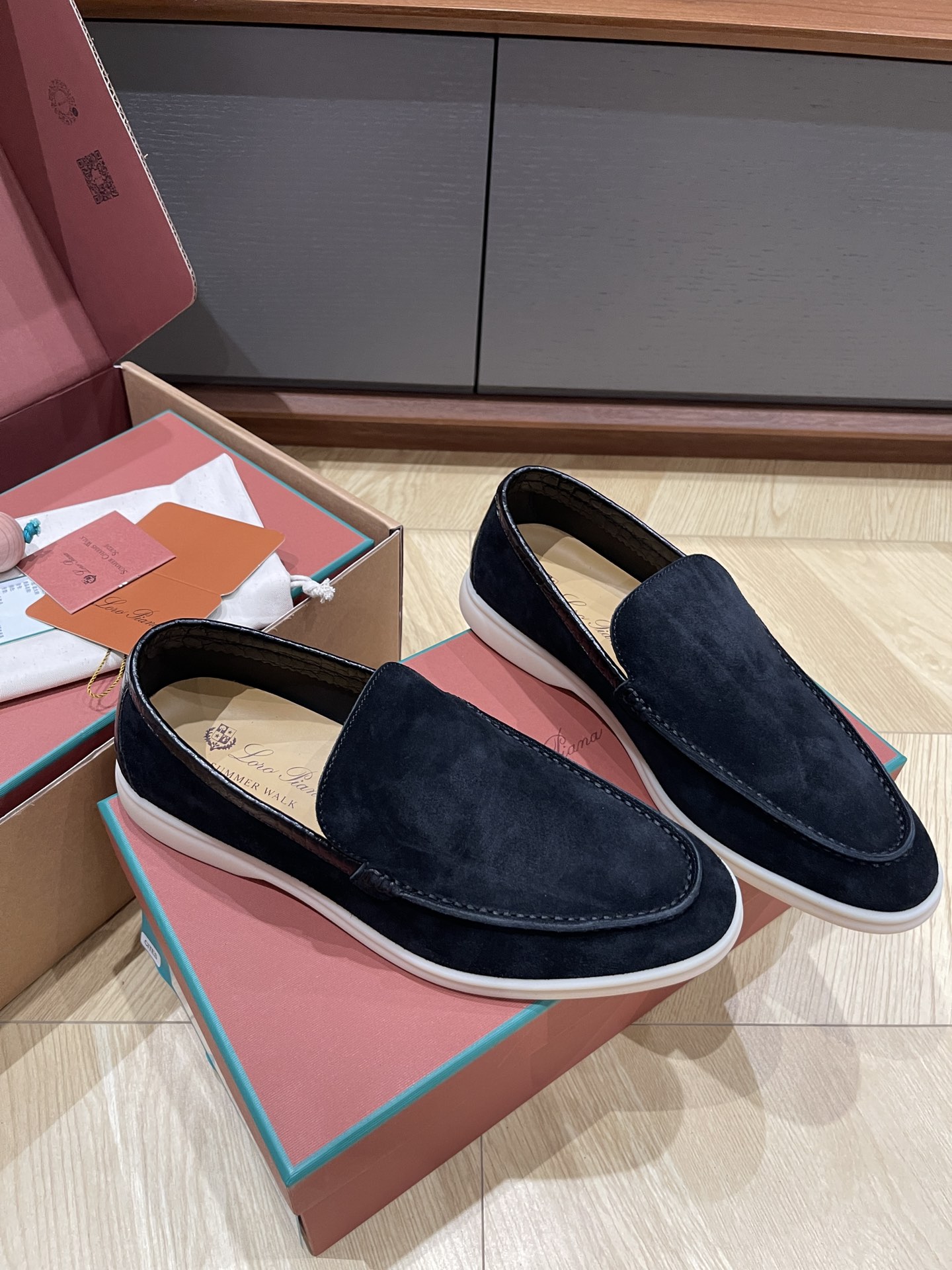 Loro Pi*ana Crocodile Loafers(EU38-46)