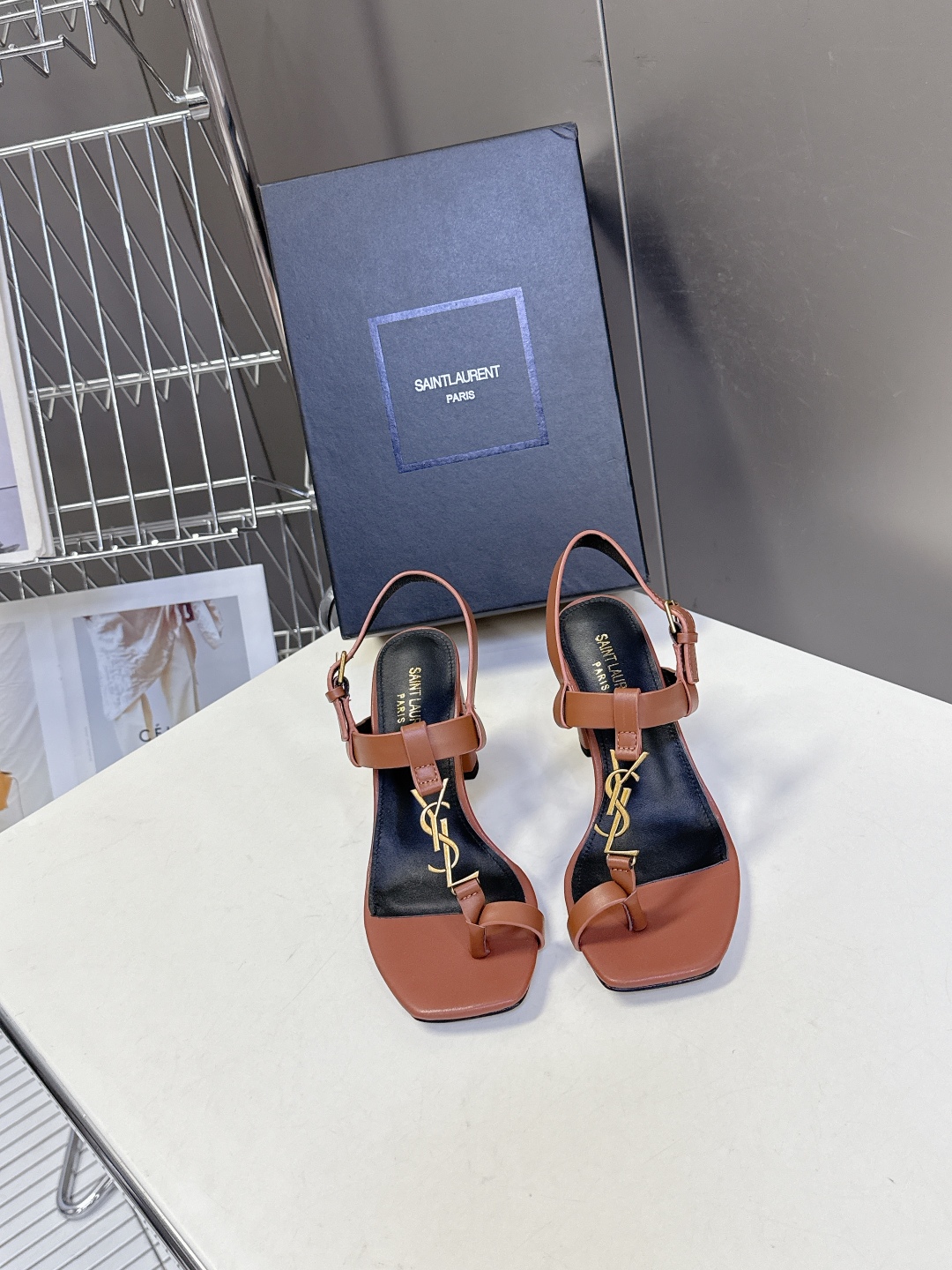 YSL 2025SS Sandals-8.5CM(EU35-41）