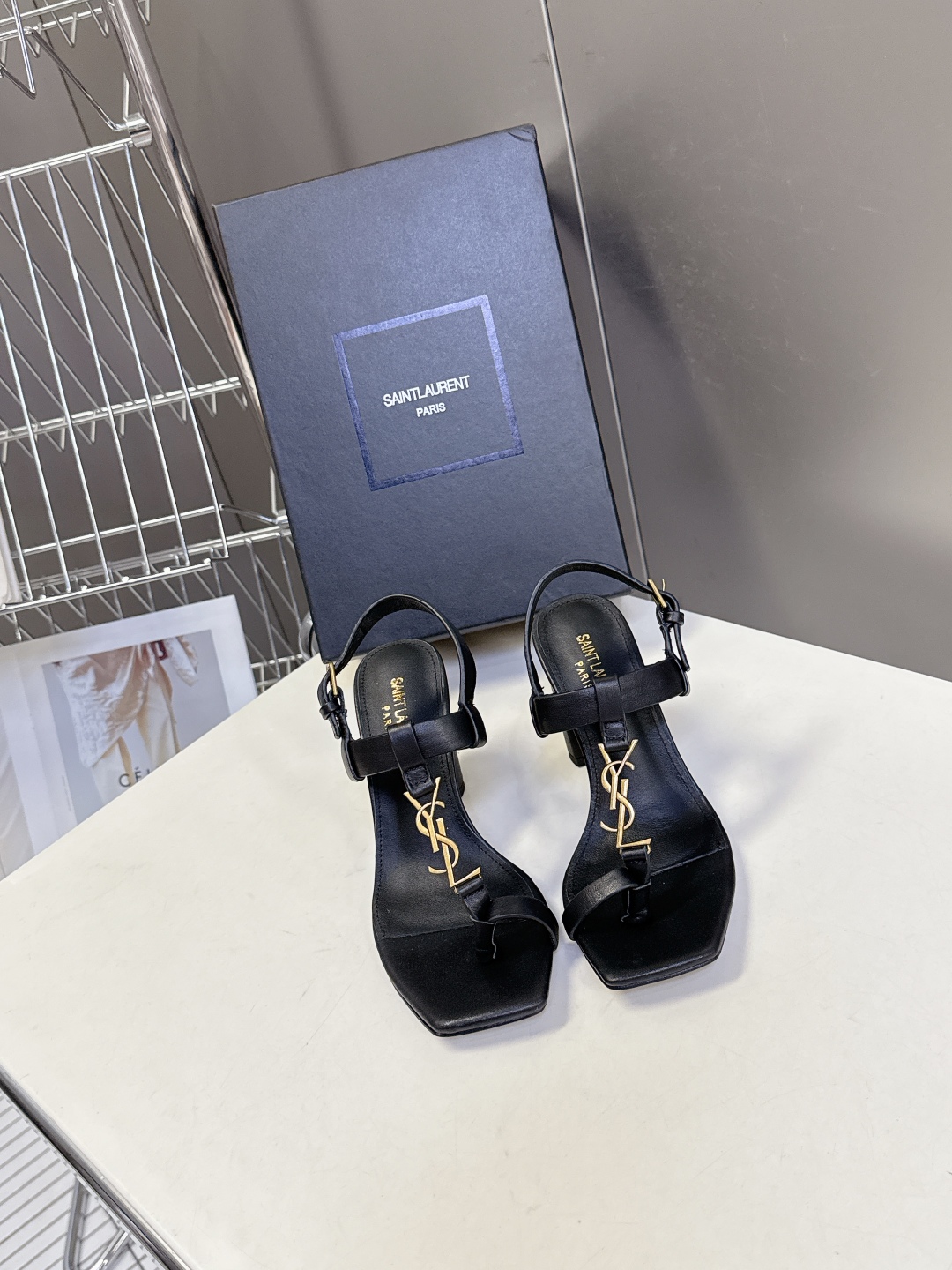 YSL 2025SS Sandals-8.5CM(EU35-41）