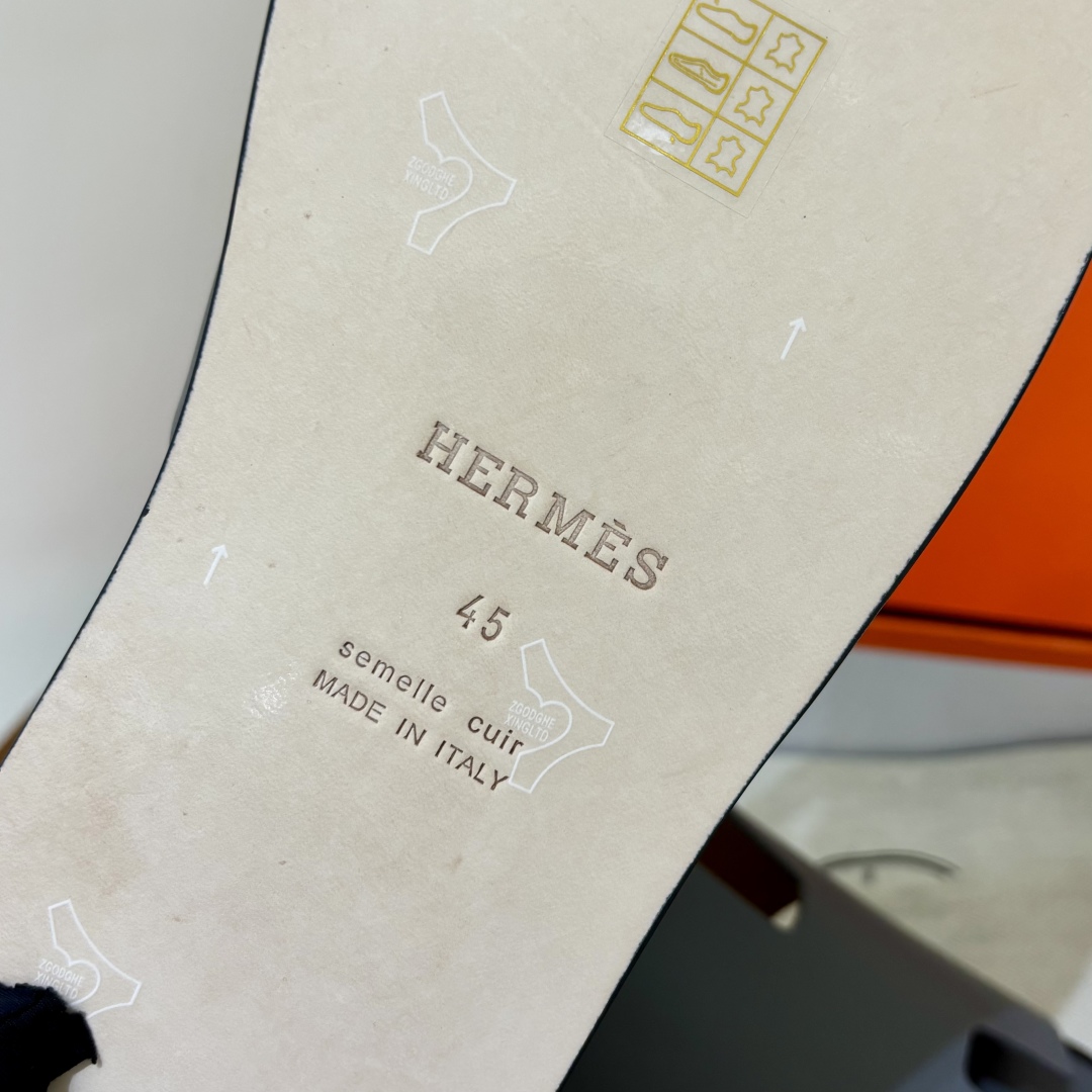 Hermes Men's Slides-(EU38-46)