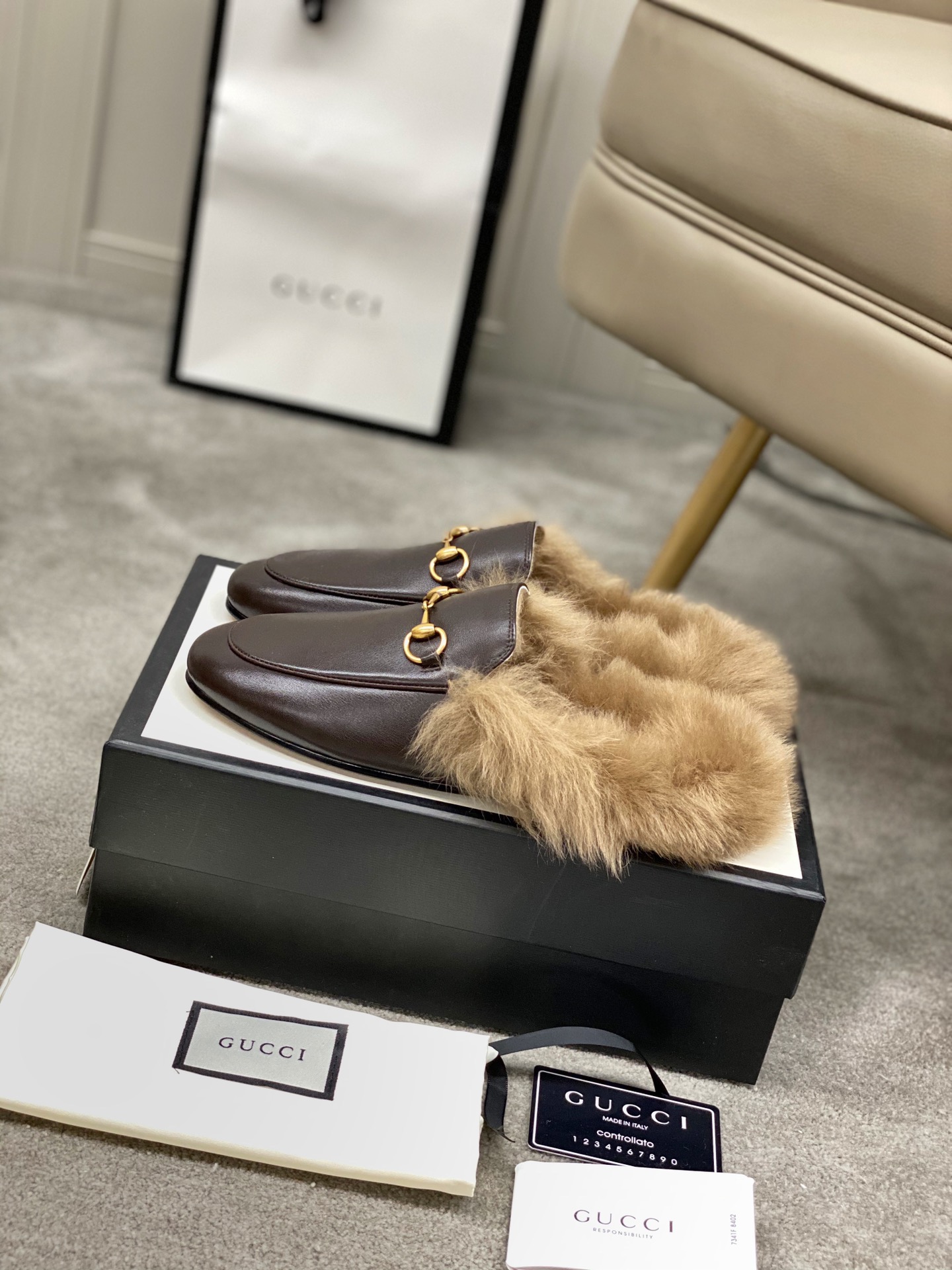 Guc*ci Loafers(EU35-42)