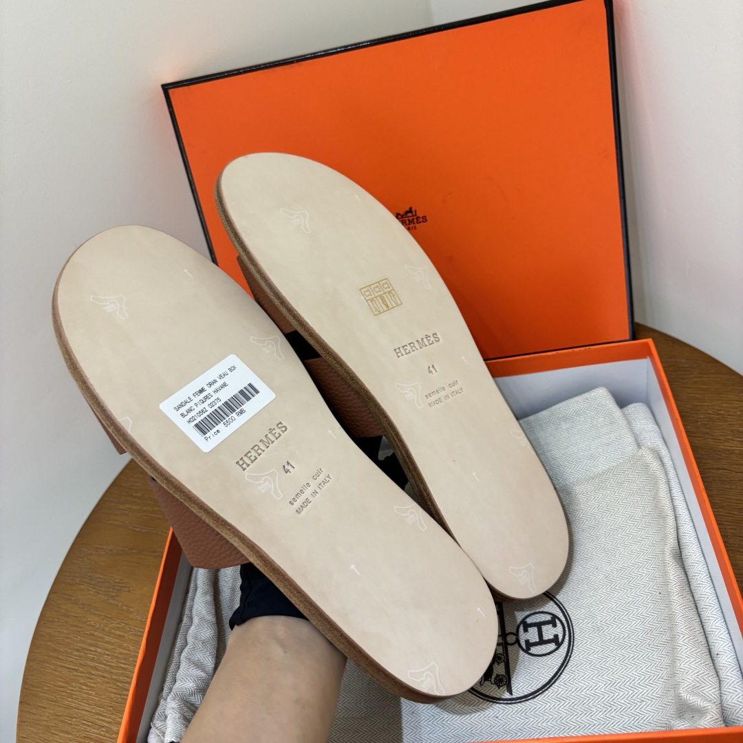 Hermes Men's Slides-(EU38-46)