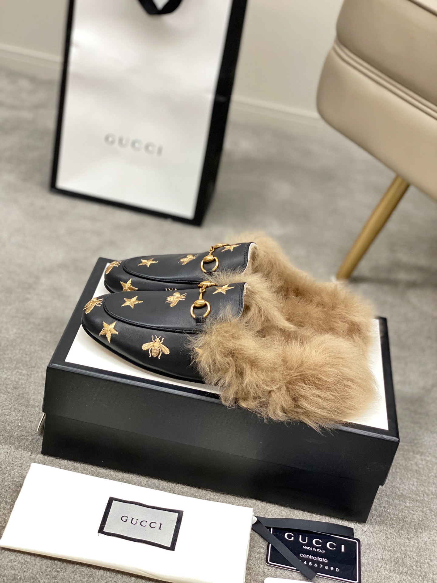 Guc*ci Loafers(EU35-42)