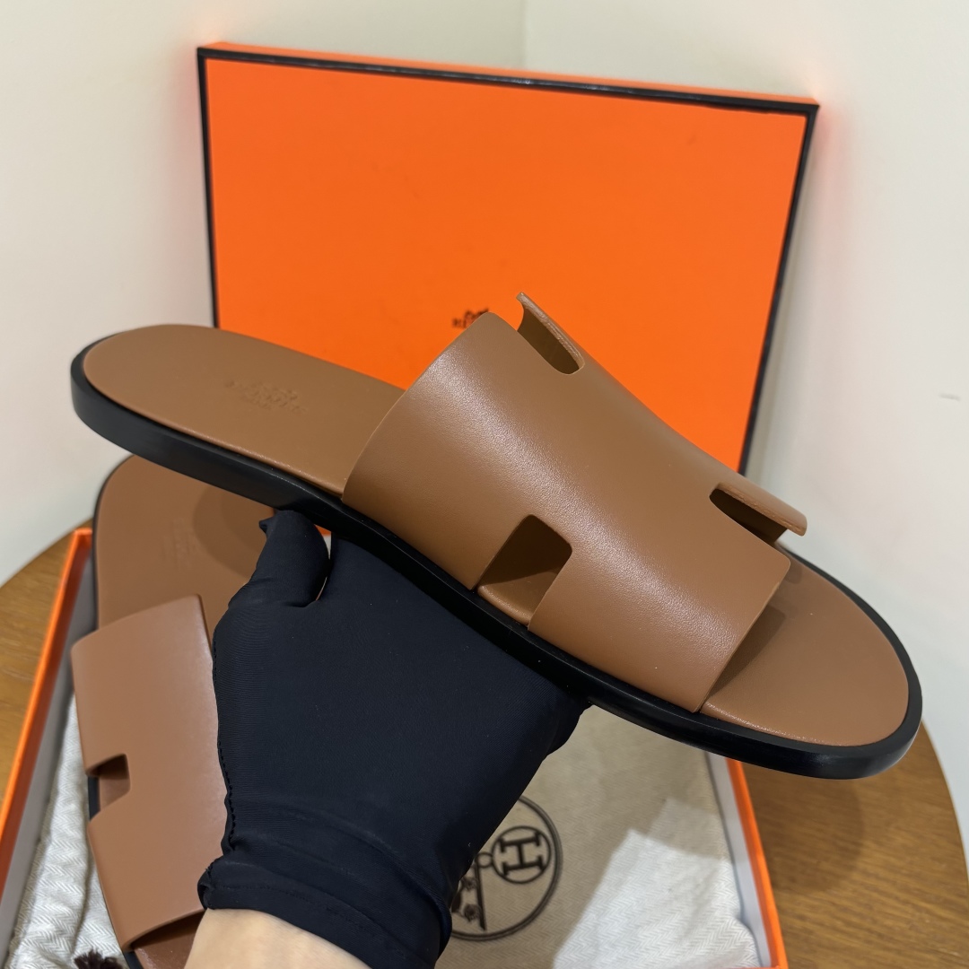 Hermes Men's Slides-(EU38-46)