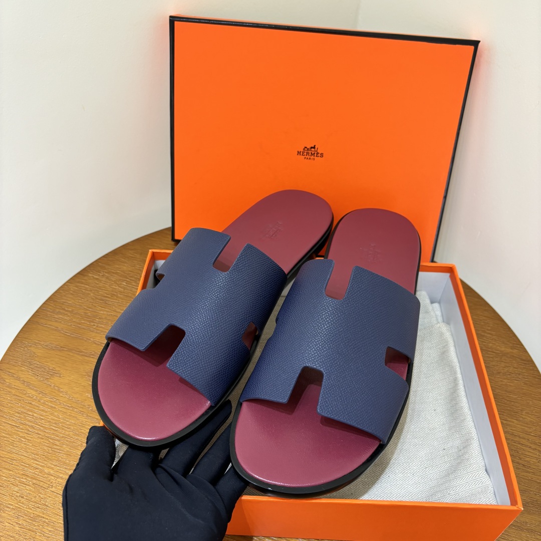 Hermes Men's Slides-(EU38-46)