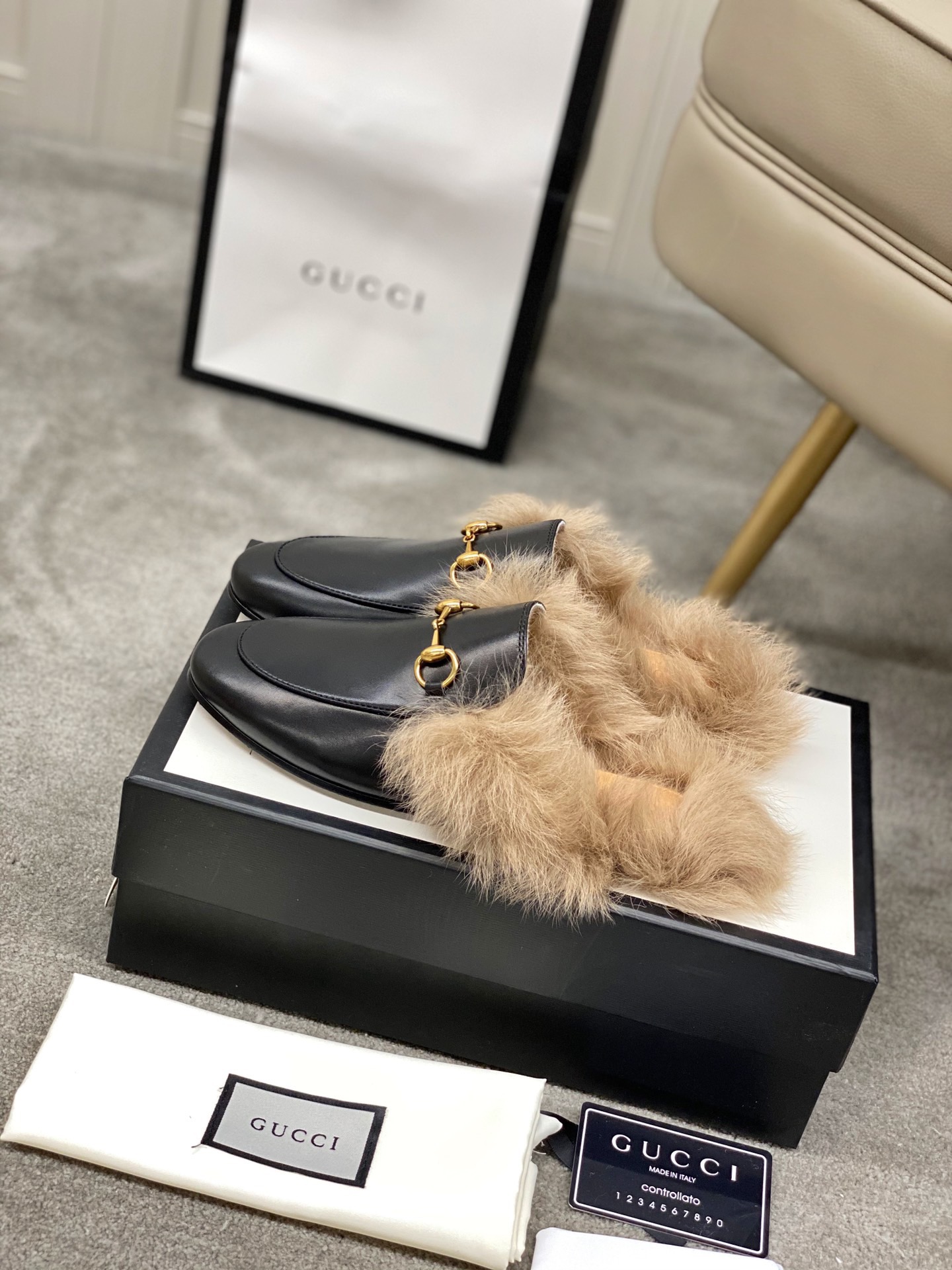 Guc*ci Loafers(EU35-42)