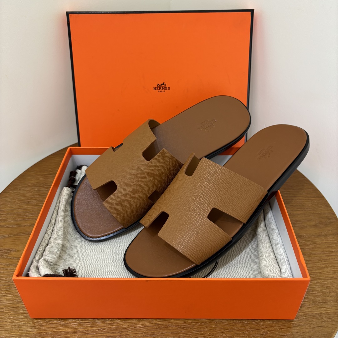 Hermes Men's Slides-(EU38-46)