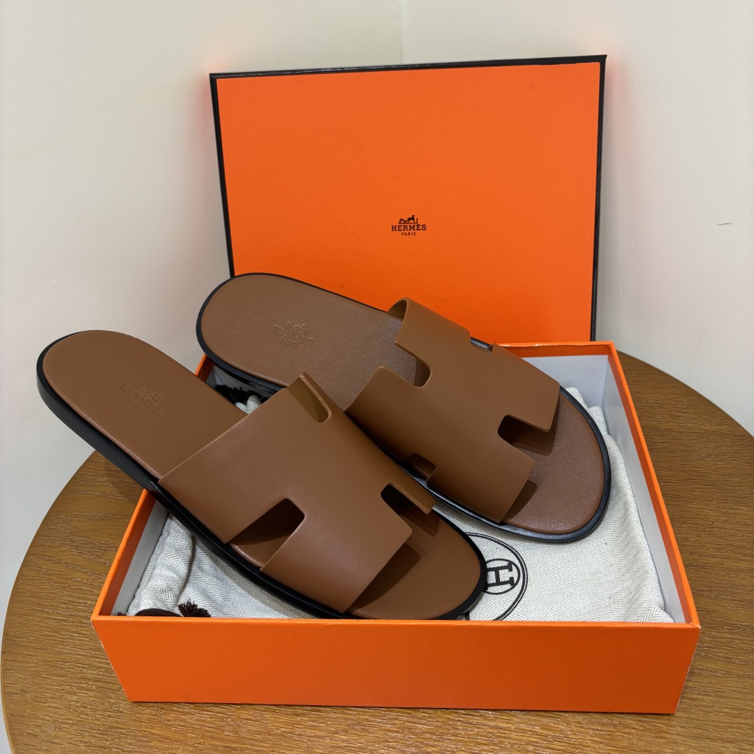 Hermes Men's Slides-(EU38-46)